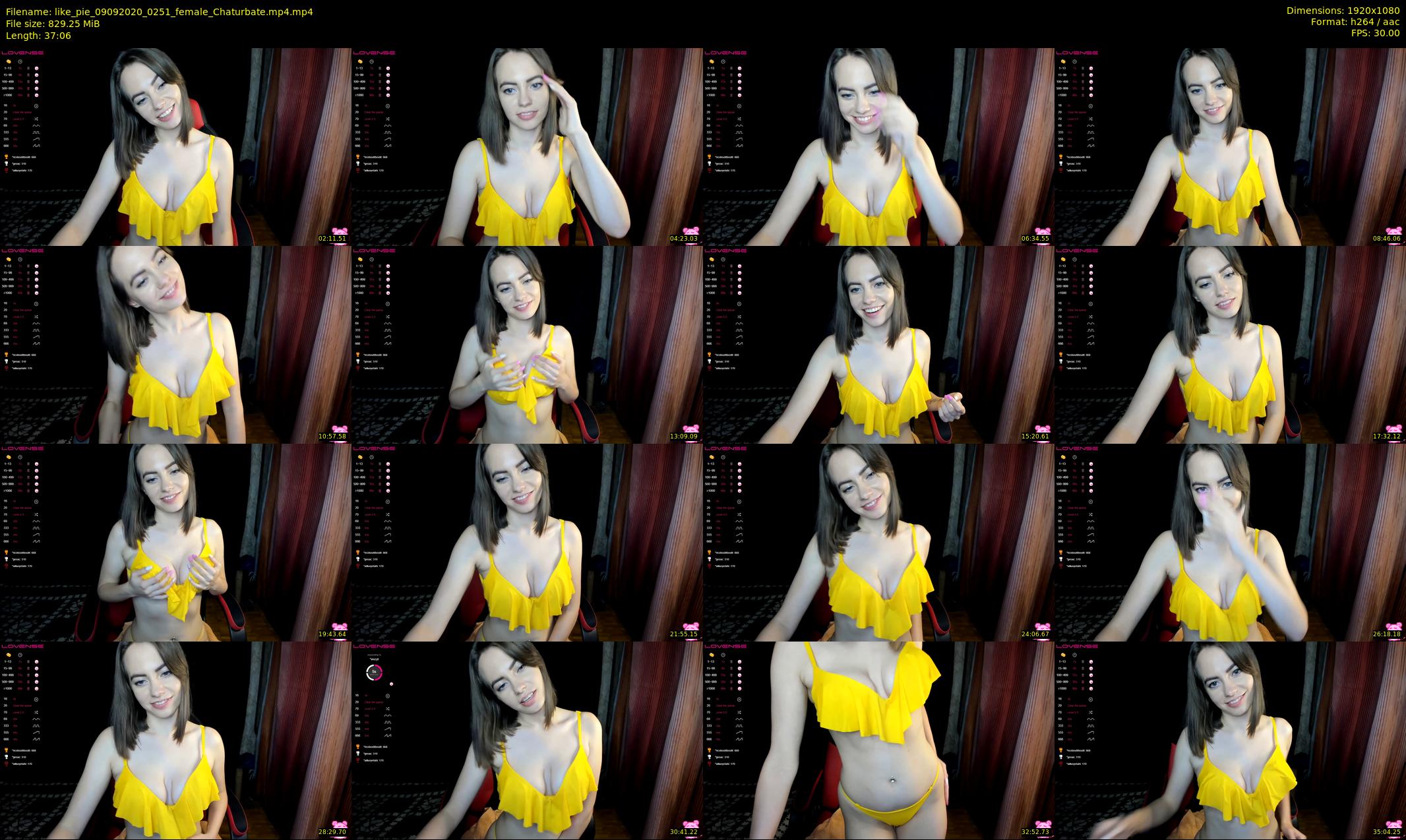like_pie — 38 minute Chaturbate couple cam show recording, 1080p, Sep 9, 2020