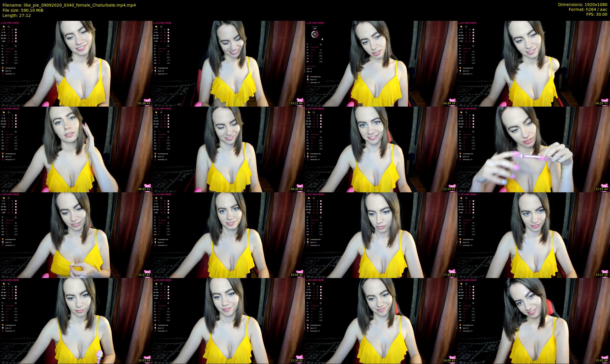 like_pie — 28 minute Chaturbate couple cam show recording, 1080p, Sep 9, 2020