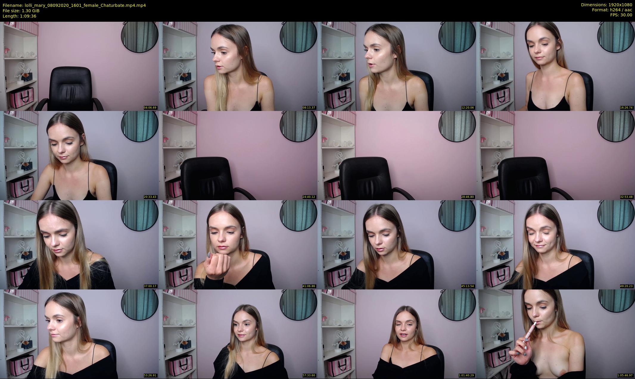lolli_mary — 70 minute Chaturbate female cam show recording, 1080p, Sep 8, 2020