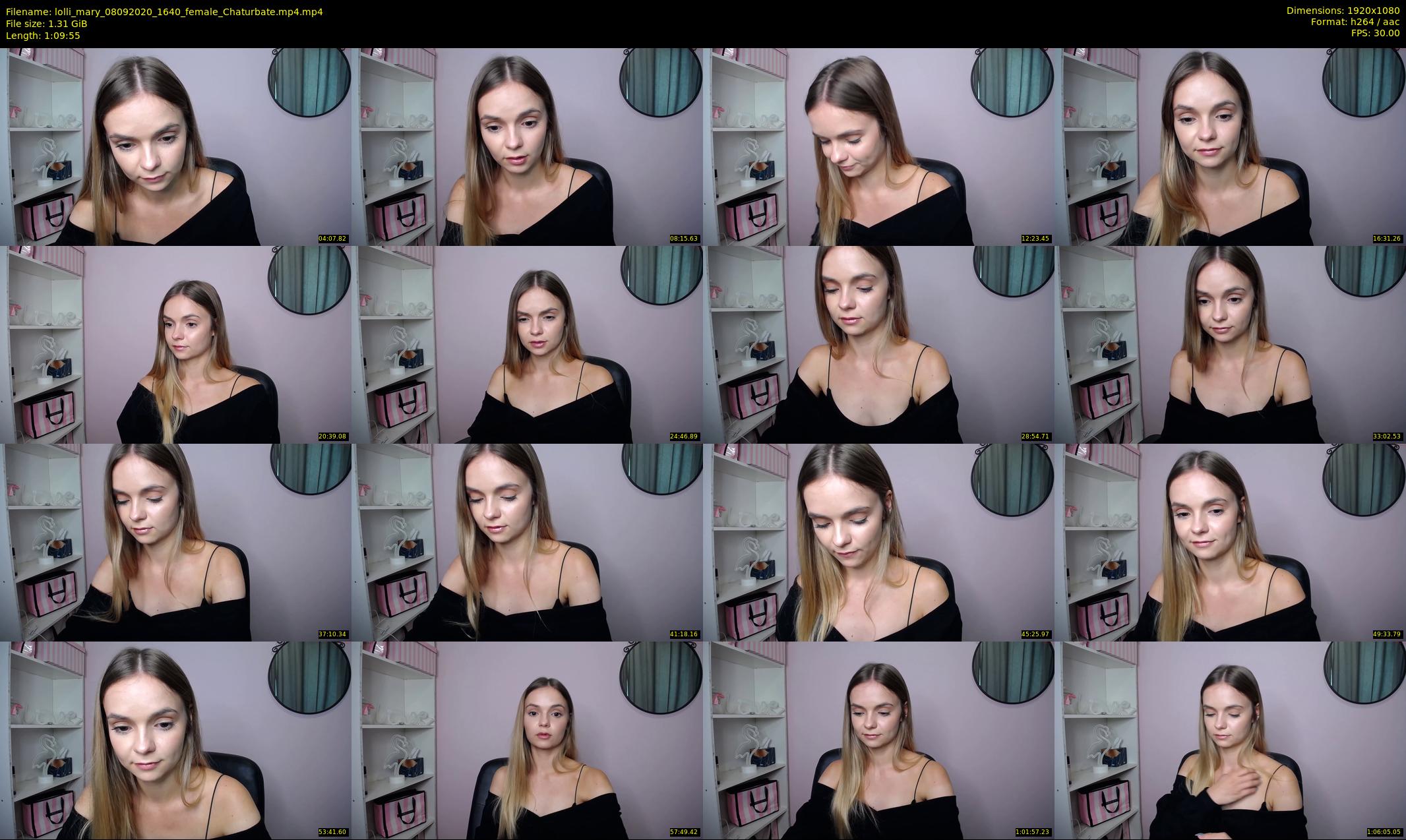 lolli_mary — 70 minute Chaturbate female cam show recording, 1080p, Sep 8, 2020