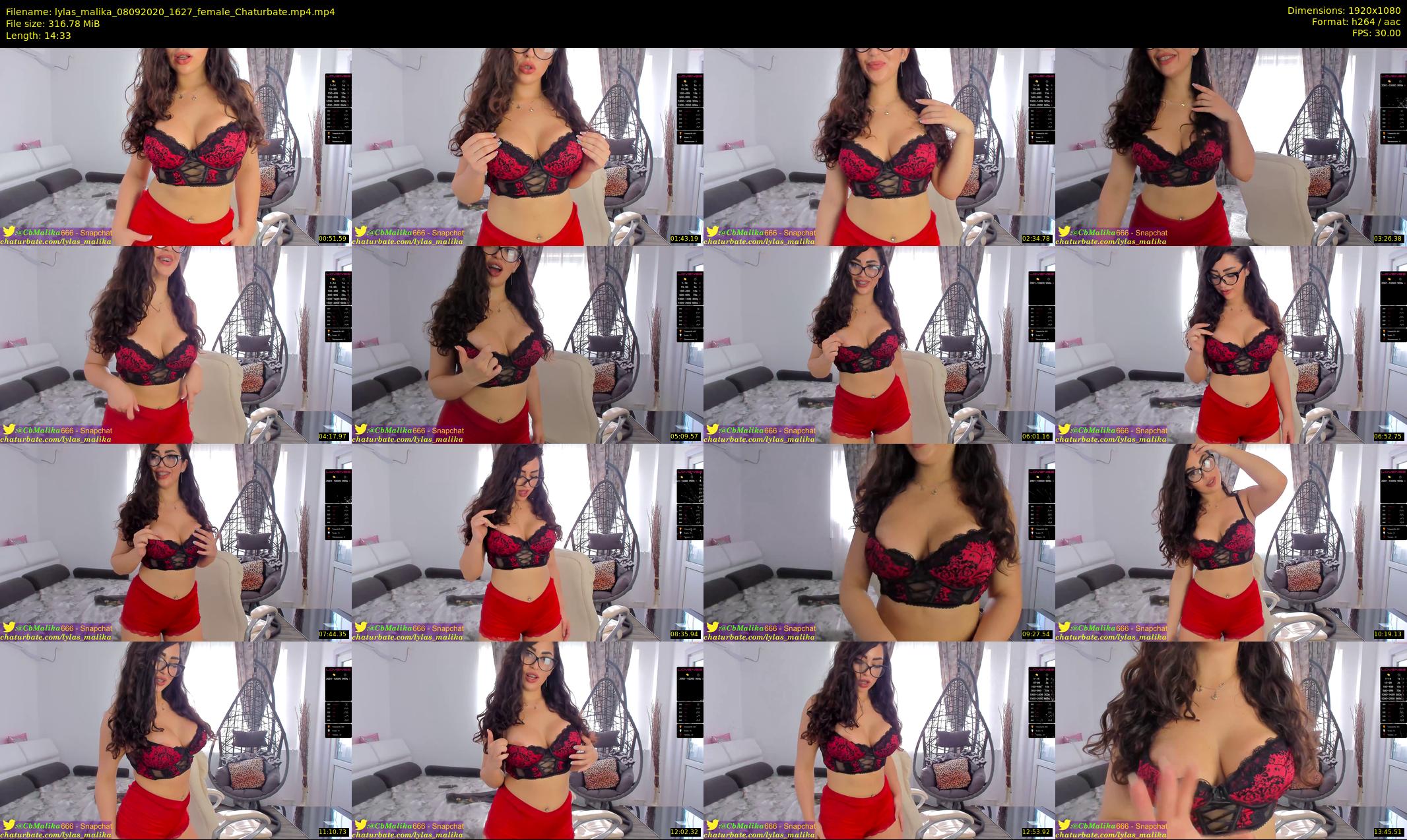 lylas_malika — 15 minute Chaturbate female cam show recording, 1080p, Sep 8, 2020