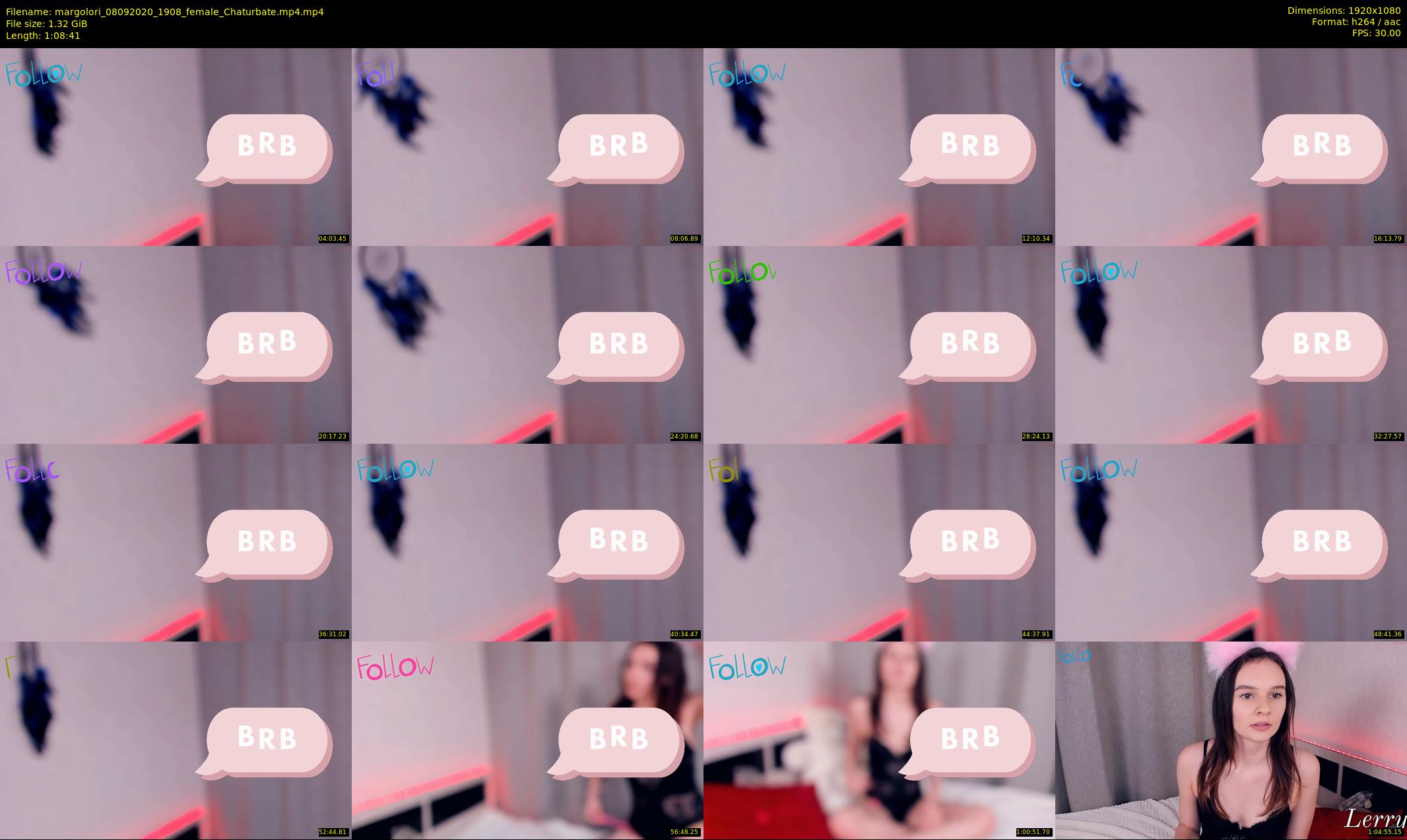 margolori — 69 minute Chaturbate couple cam show recording, 1080p, Sep 8, 2020
