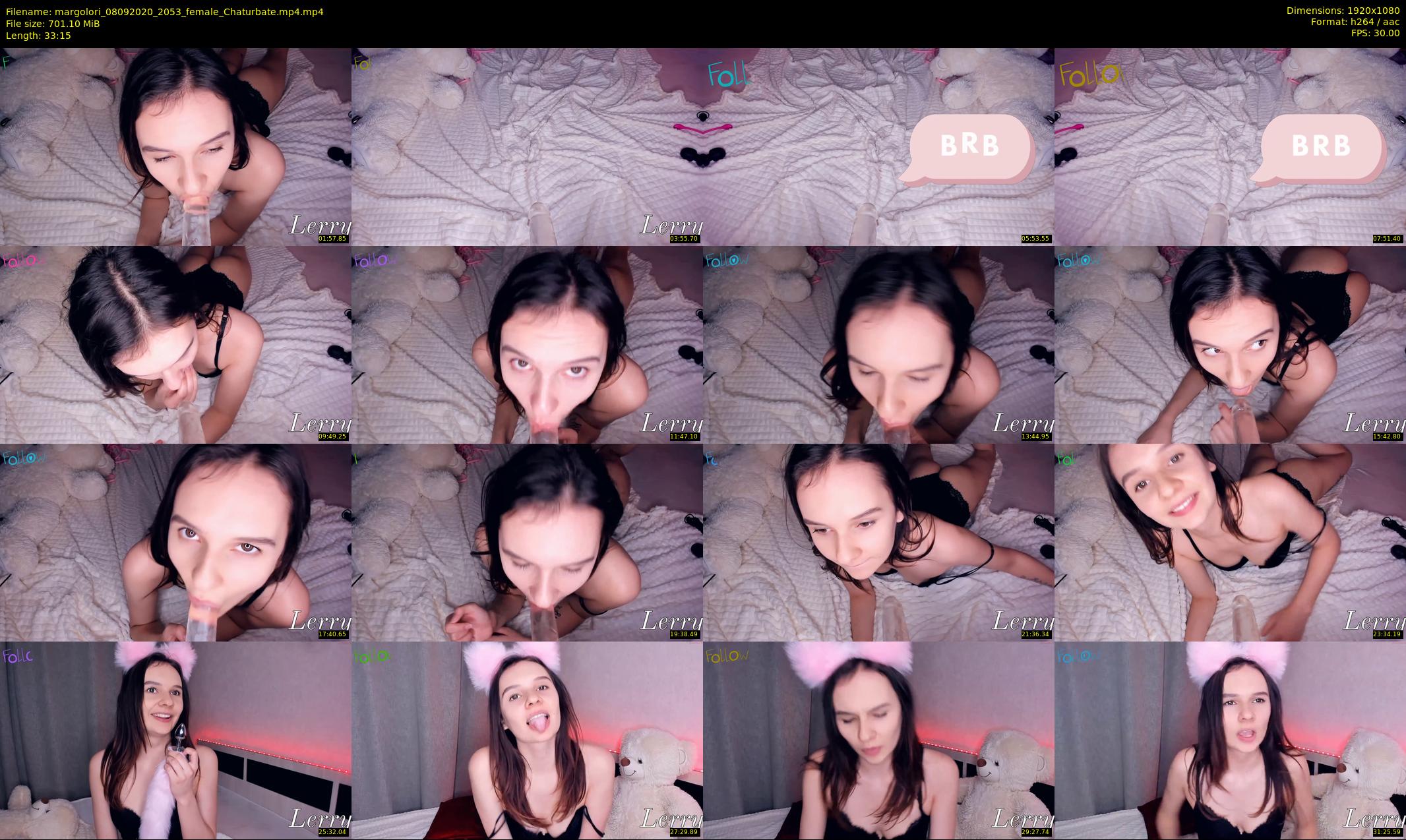 margolori — 34 minute Chaturbate couple cam show recording, 1080p, Sep 8, 2020