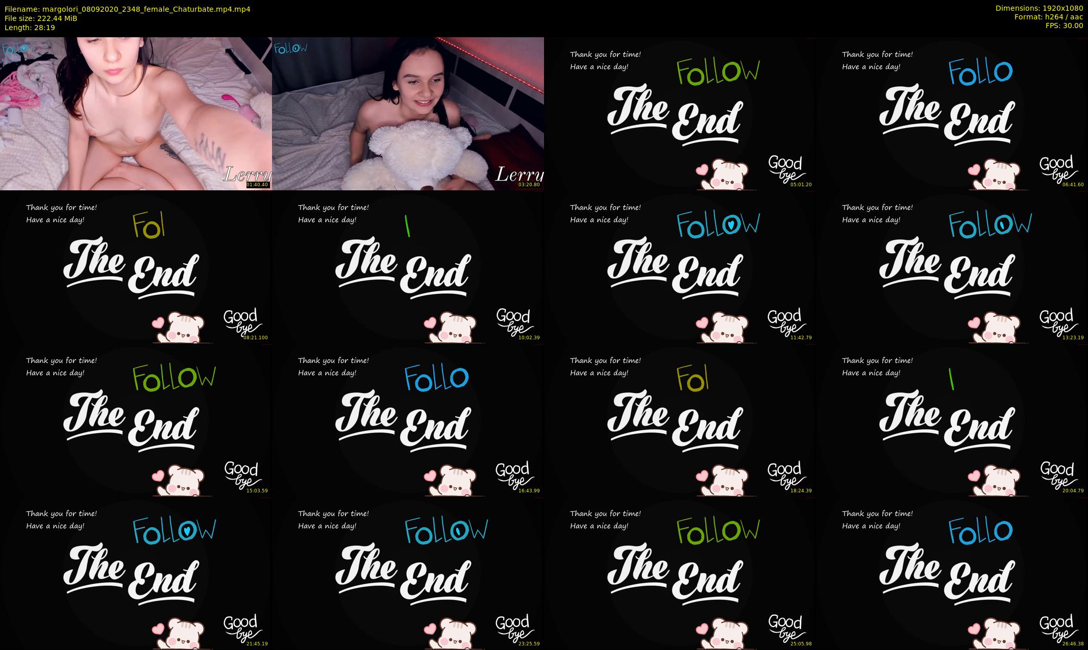 margolori — 29 minute Chaturbate couple cam show recording, 1080p, Sep 8, 2020