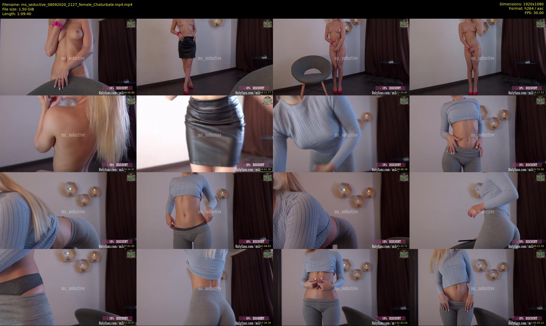 ms_seductive — 70 minute Chaturbate female cam show recording, 1080p, Sep 8, 2020