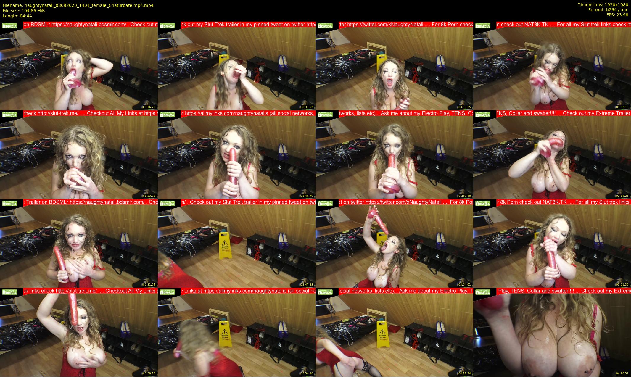 naughtynatali — 5 minute Chaturbate female cam show recording, 1080p, Sep 8, 2020