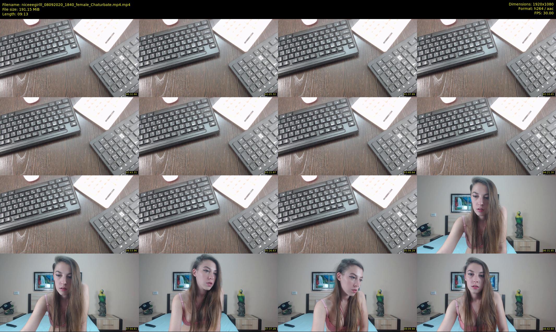 niceeegirlll — 10 minute Chaturbate couple cam show recording, 1080p, Sep 8, 2020