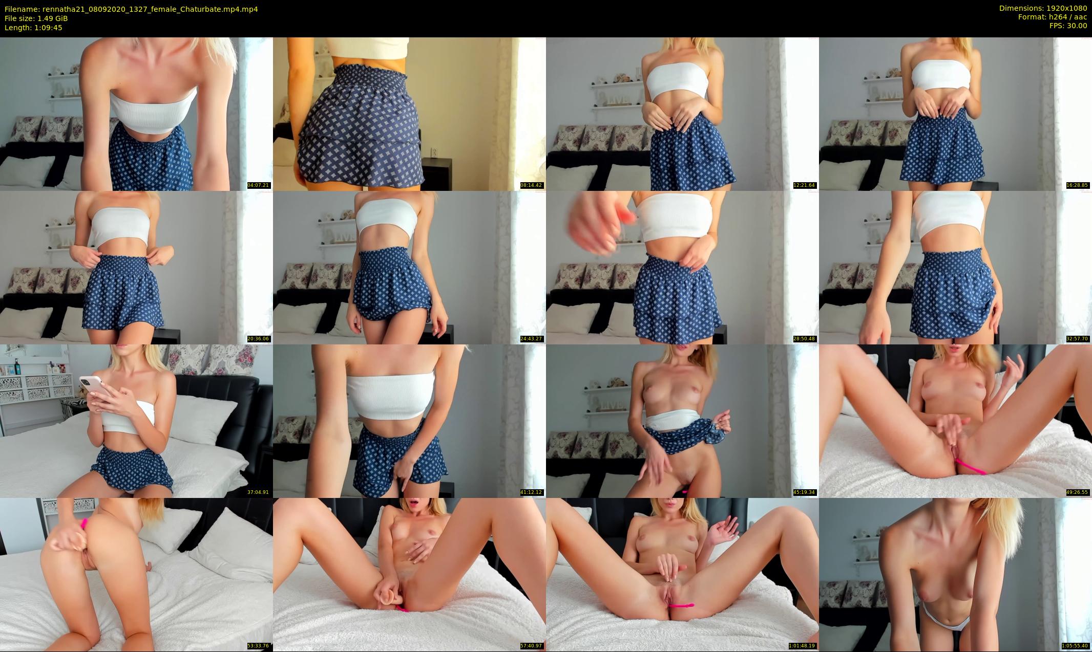 rennatha21 — 70 minute Chaturbate female cam show recording, 1080p, Sep 8, 2020
