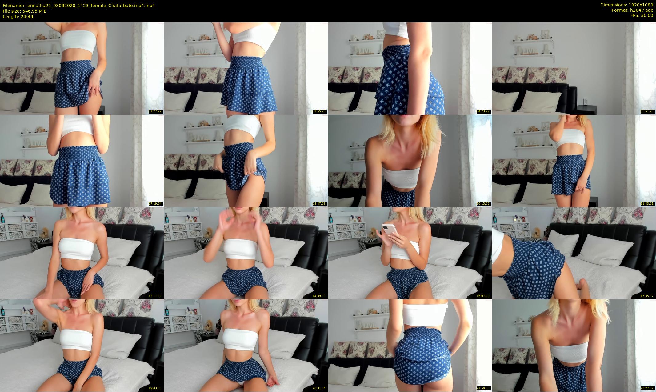 rennatha21 — 25 minute Chaturbate female cam show recording, 1080p, Sep 8, 2020