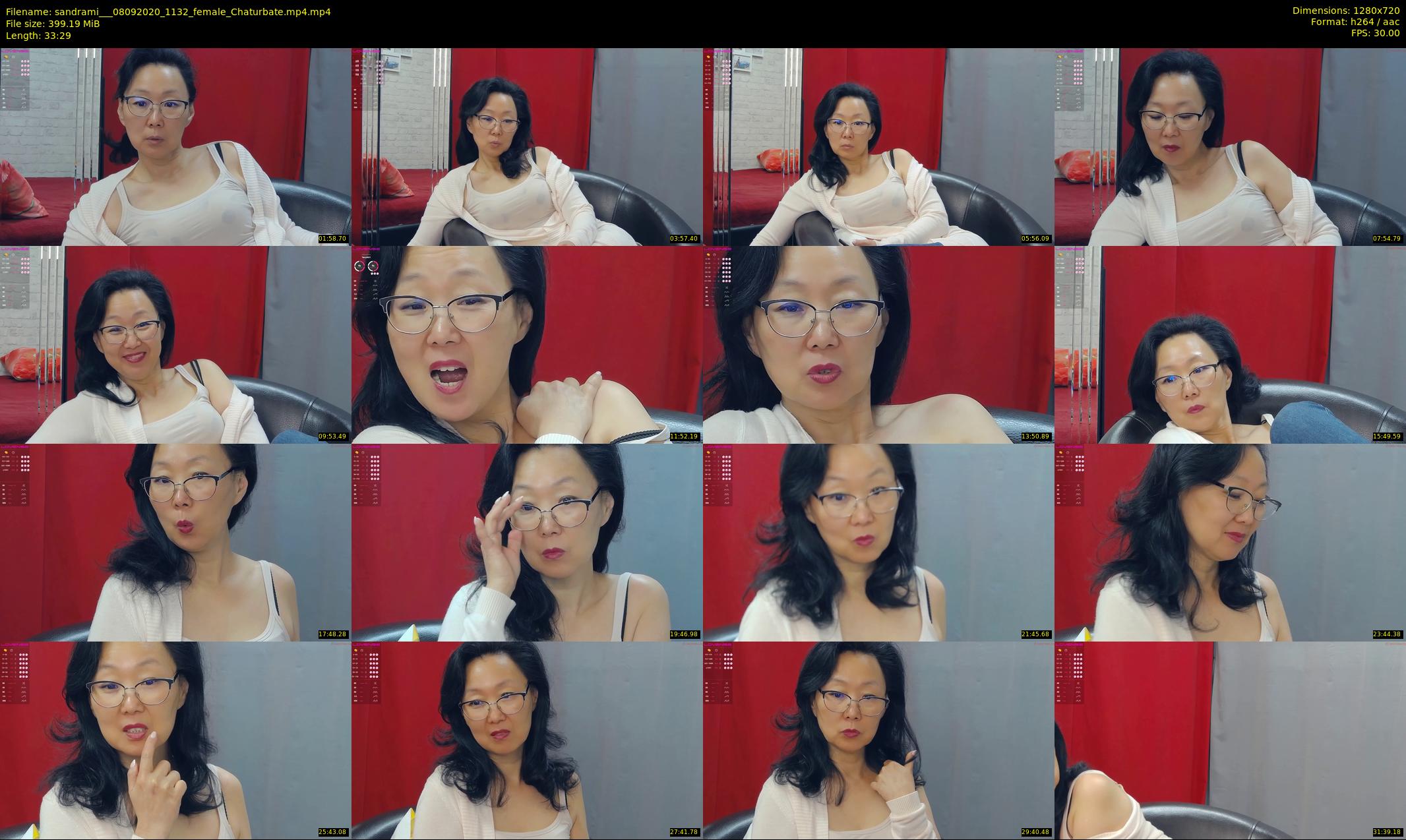 sandrami__ — 34 minute Chaturbate female cam show recording, 720p, Sep 8, 2020