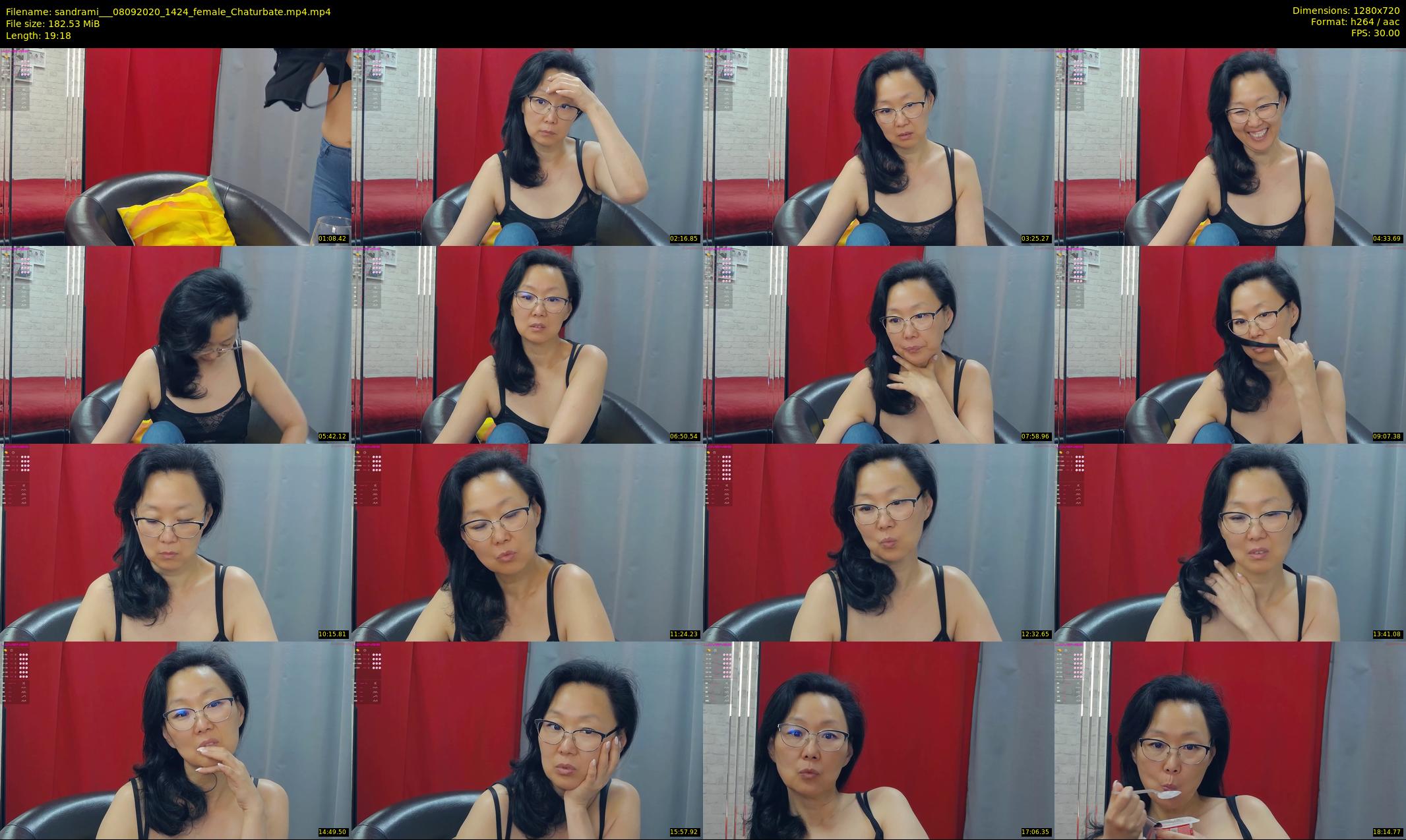 sandrami__ — 20 minute Chaturbate female cam show recording, 720p, Sep 8, 2020