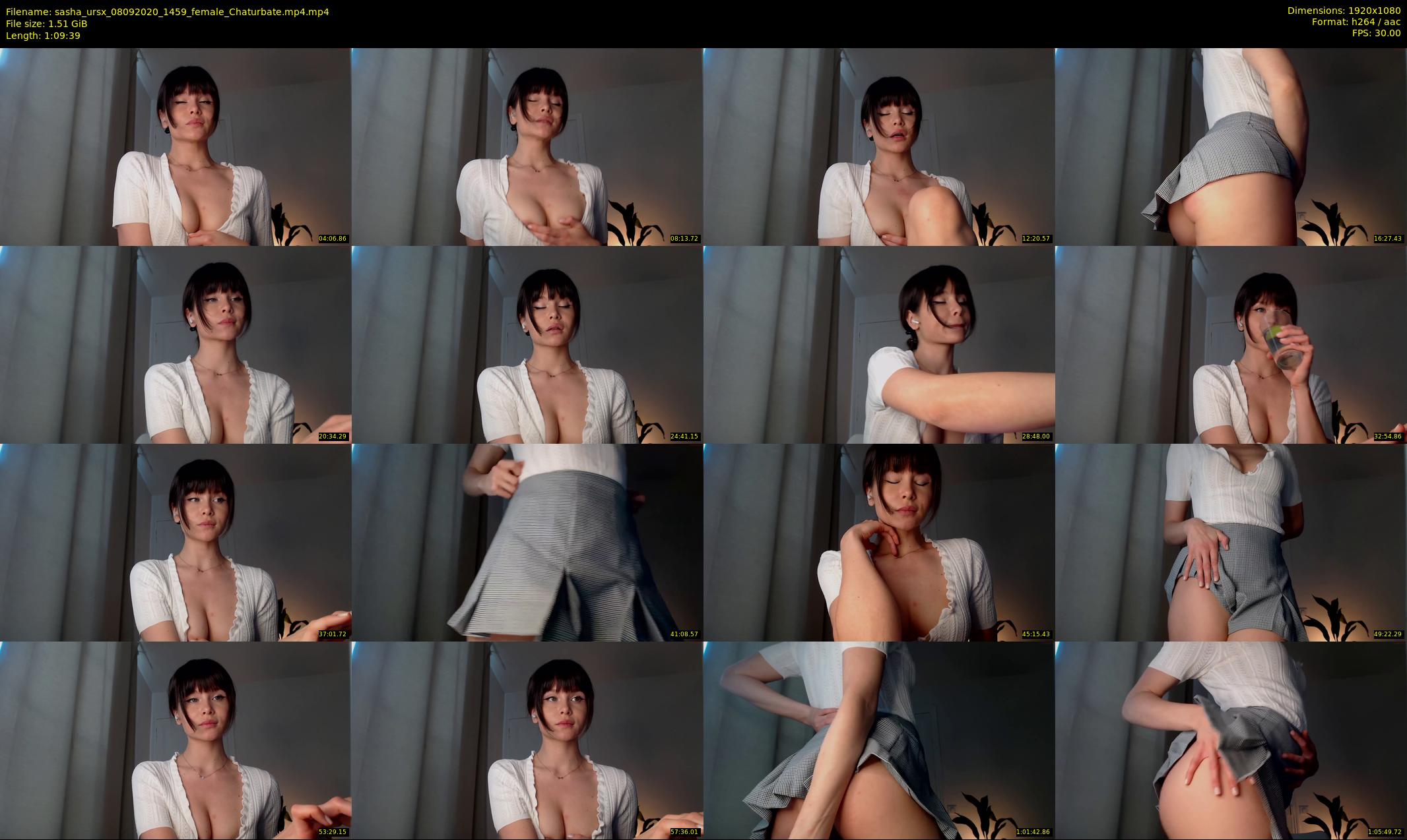 sasha_ursx — 70 minute Chaturbate female cam show recording, 1080p, Sep 8, 2020
