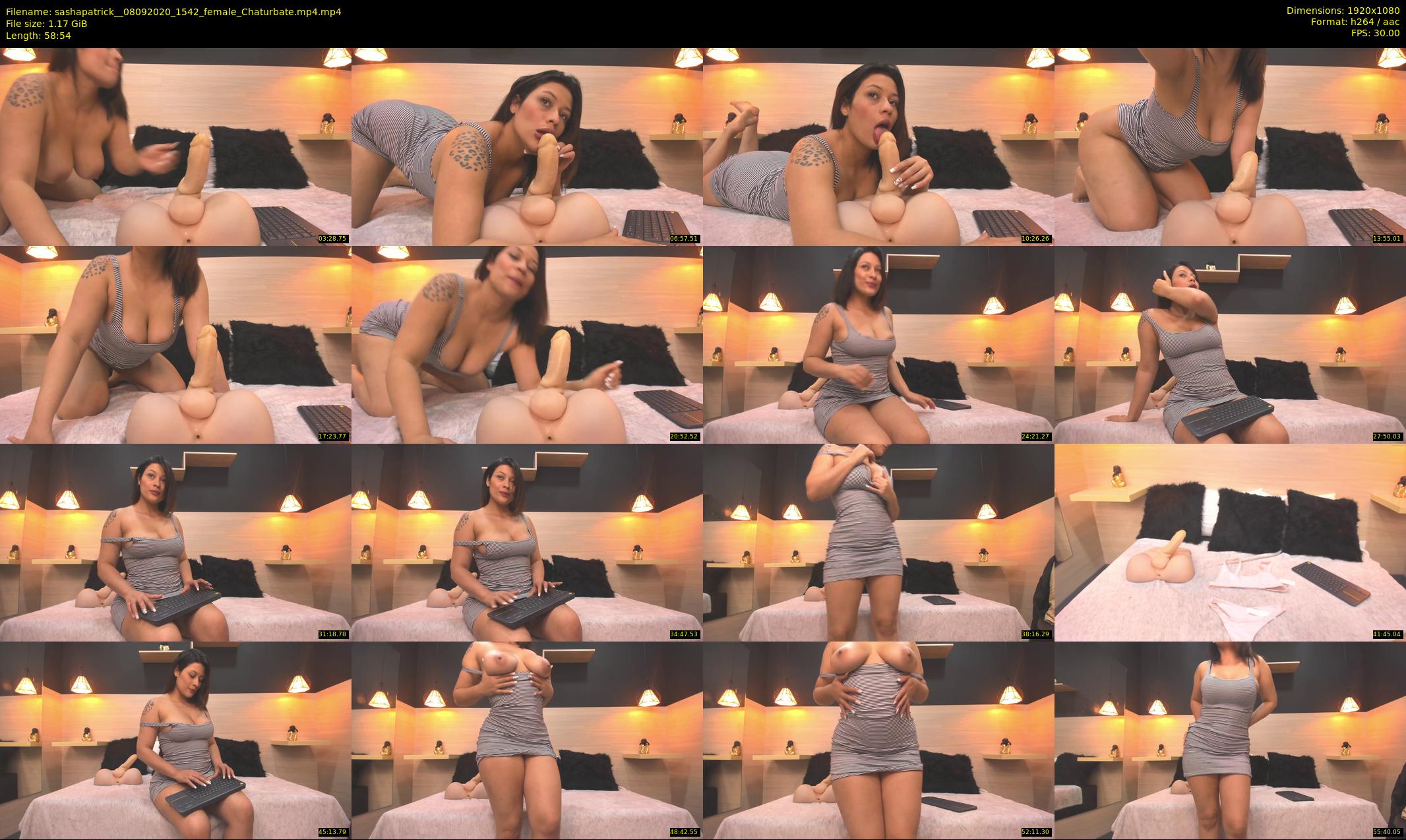 sashapatrick_ — 59 minute Chaturbate female cam show recording, 1080p, Sep 8, 2020