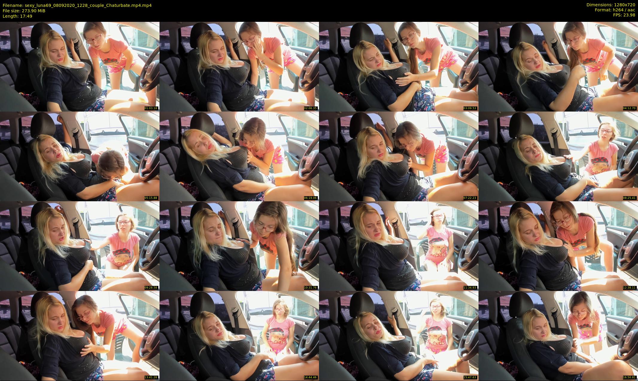 sexy_luna69 — 18 minute Chaturbate couple cam show recording, 720p, Sep 8, 2020