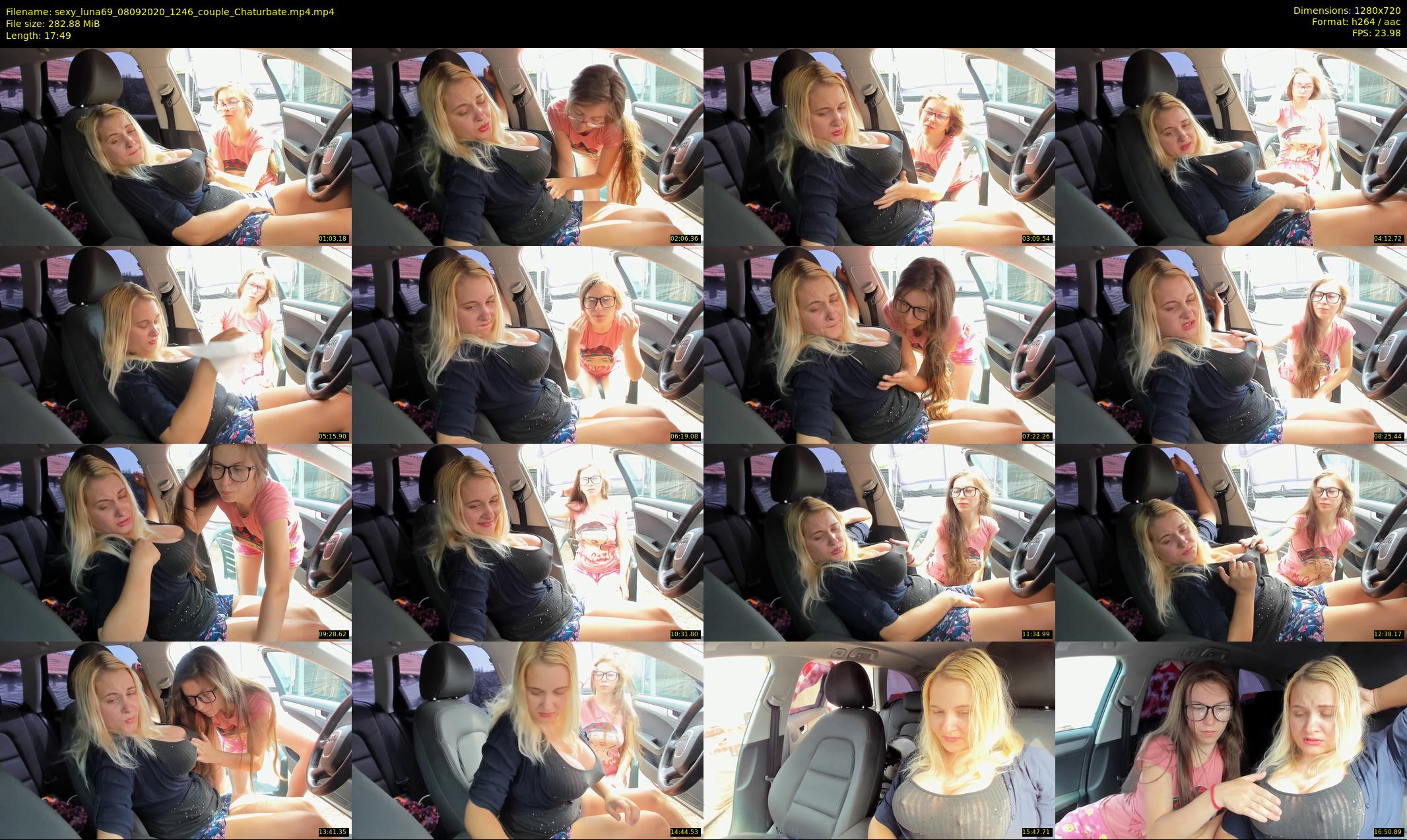 sexy_luna69 — 18 minute Chaturbate couple cam show recording, 720p, Sep 8, 2020