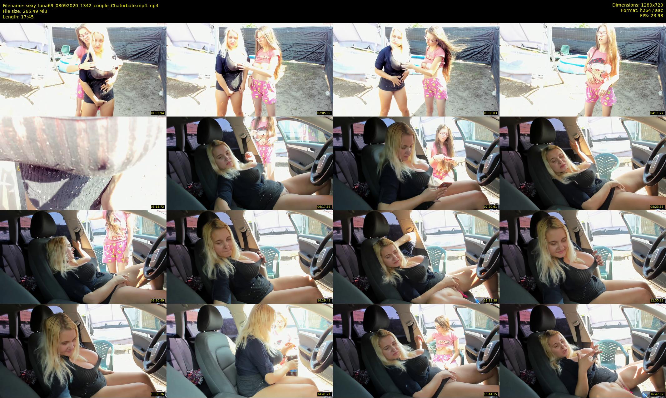 sexy_luna69 — 18 minute Chaturbate couple cam show recording, 720p, Sep 8, 2020