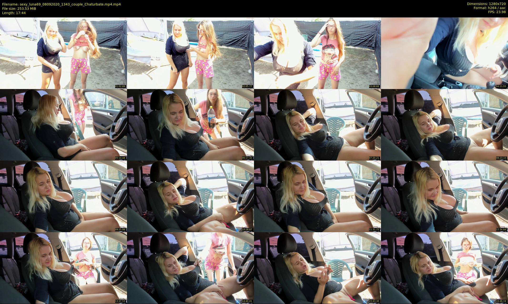 sexy_luna69 — 18 minute Chaturbate couple cam show recording, 720p, Sep 8, 2020
