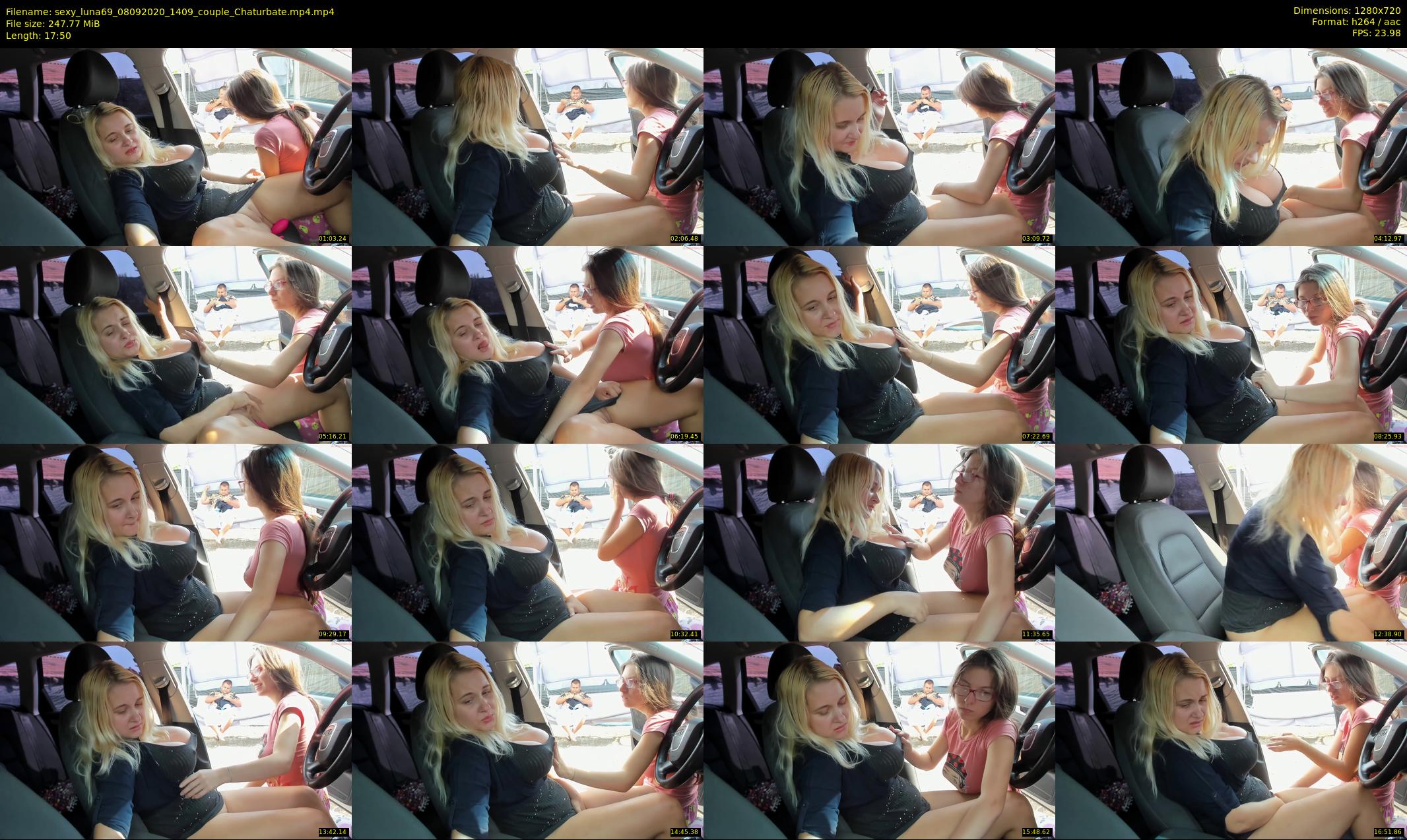 sexy_luna69 — 18 minute Chaturbate couple cam show recording, 720p, Sep 8, 2020