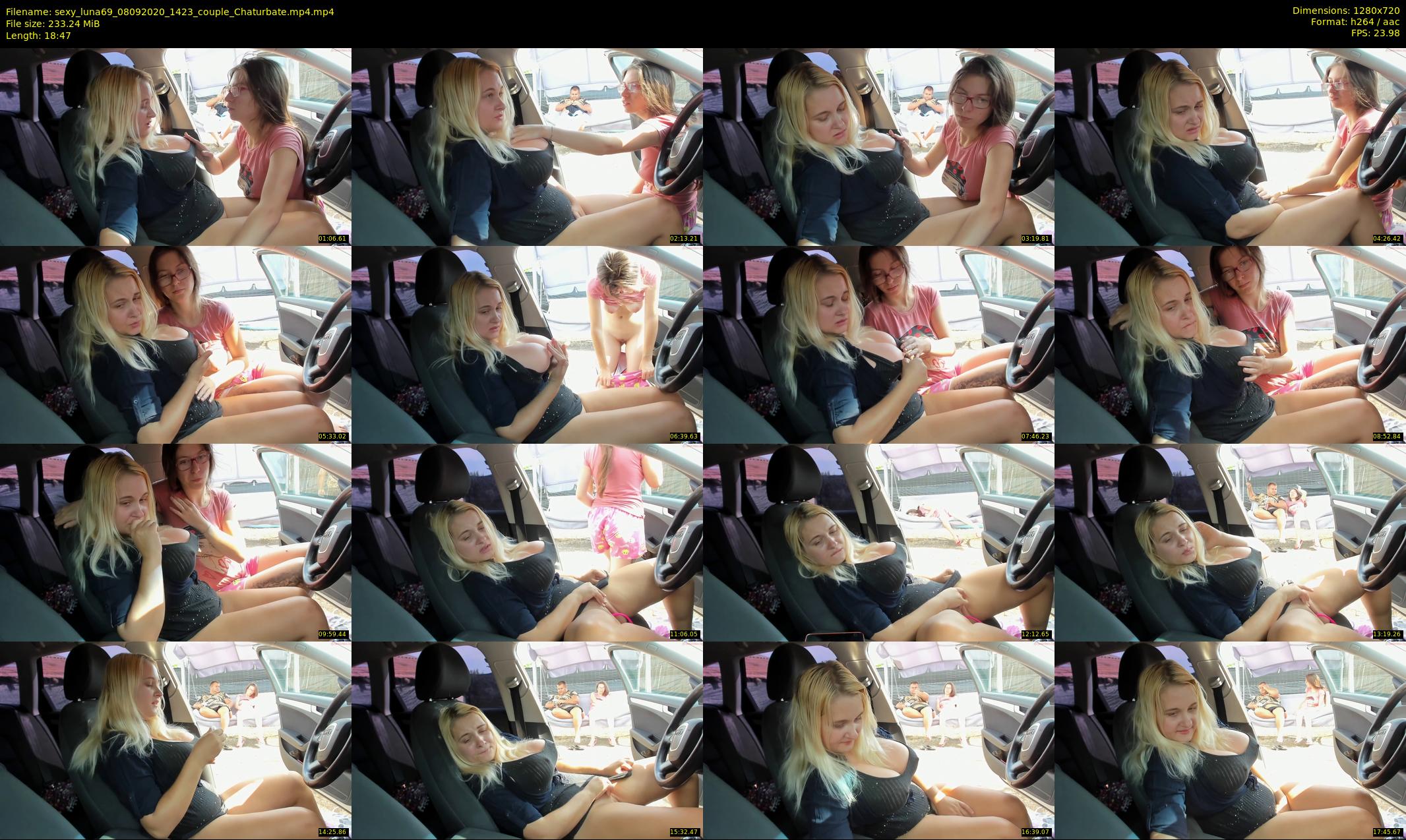 sexy_luna69 — 19 minute Chaturbate couple cam show recording, 720p, Sep 8, 2020