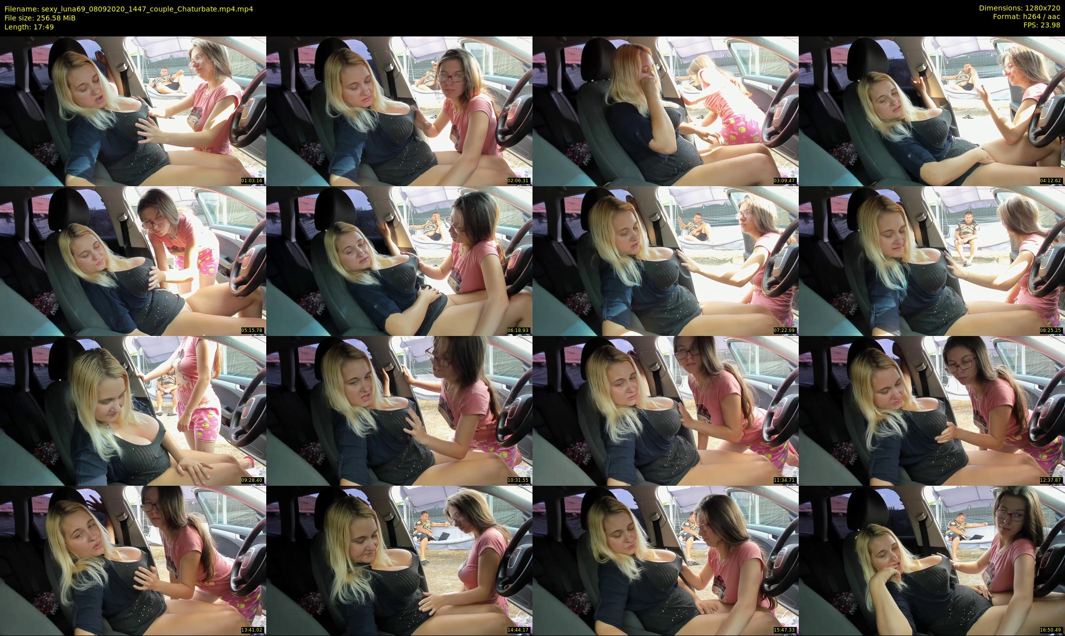 sexy_luna69 — 18 minute Chaturbate couple cam show recording, 720p, Sep 8, 2020