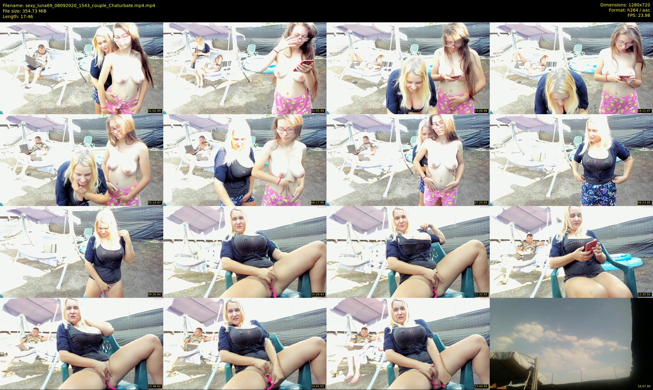 sexy_luna69 — 18 minute Chaturbate couple cam show recording, 720p, Sep 8, 2020