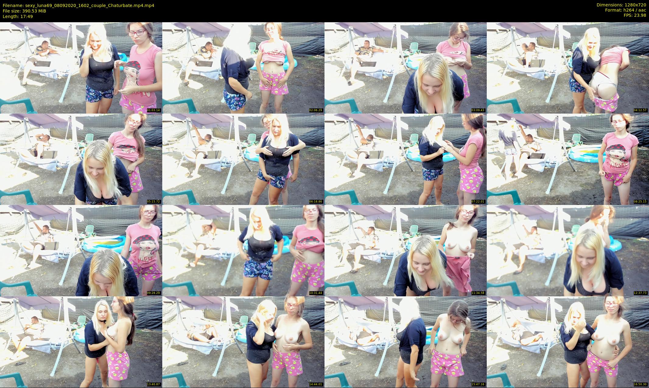 sexy_luna69 — 18 minute Chaturbate couple cam show recording, 720p, Sep 8, 2020