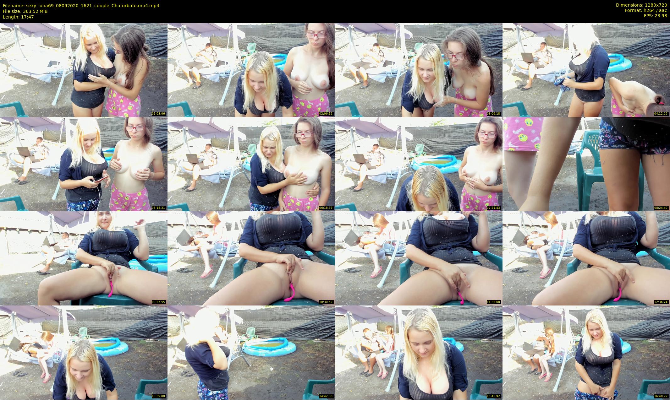 sexy_luna69 — 18 minute Chaturbate couple cam show recording, 720p, Sep 8, 2020