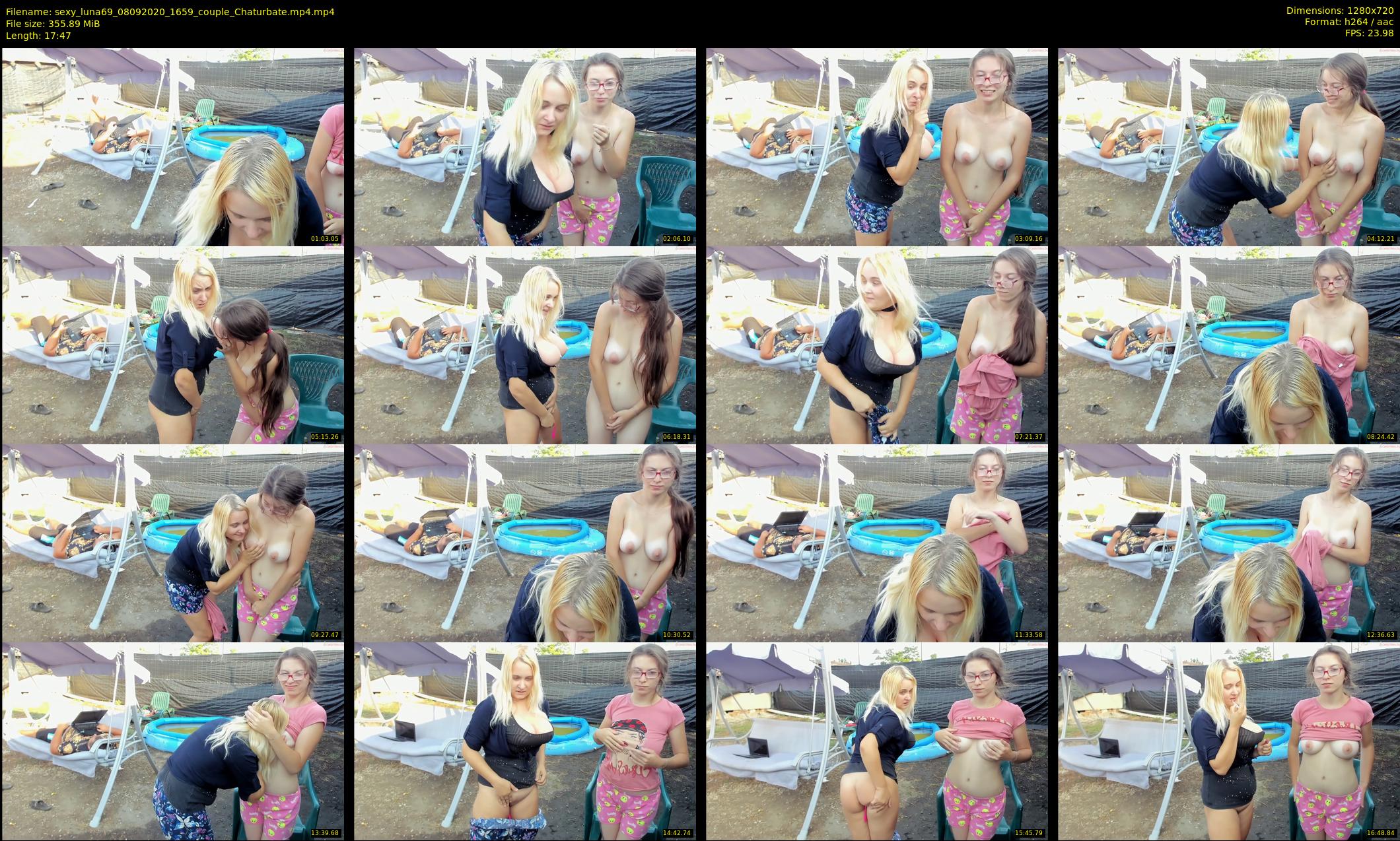 sexy_luna69 — 18 minute Chaturbate couple cam show recording, 720p, Sep 8, 2020