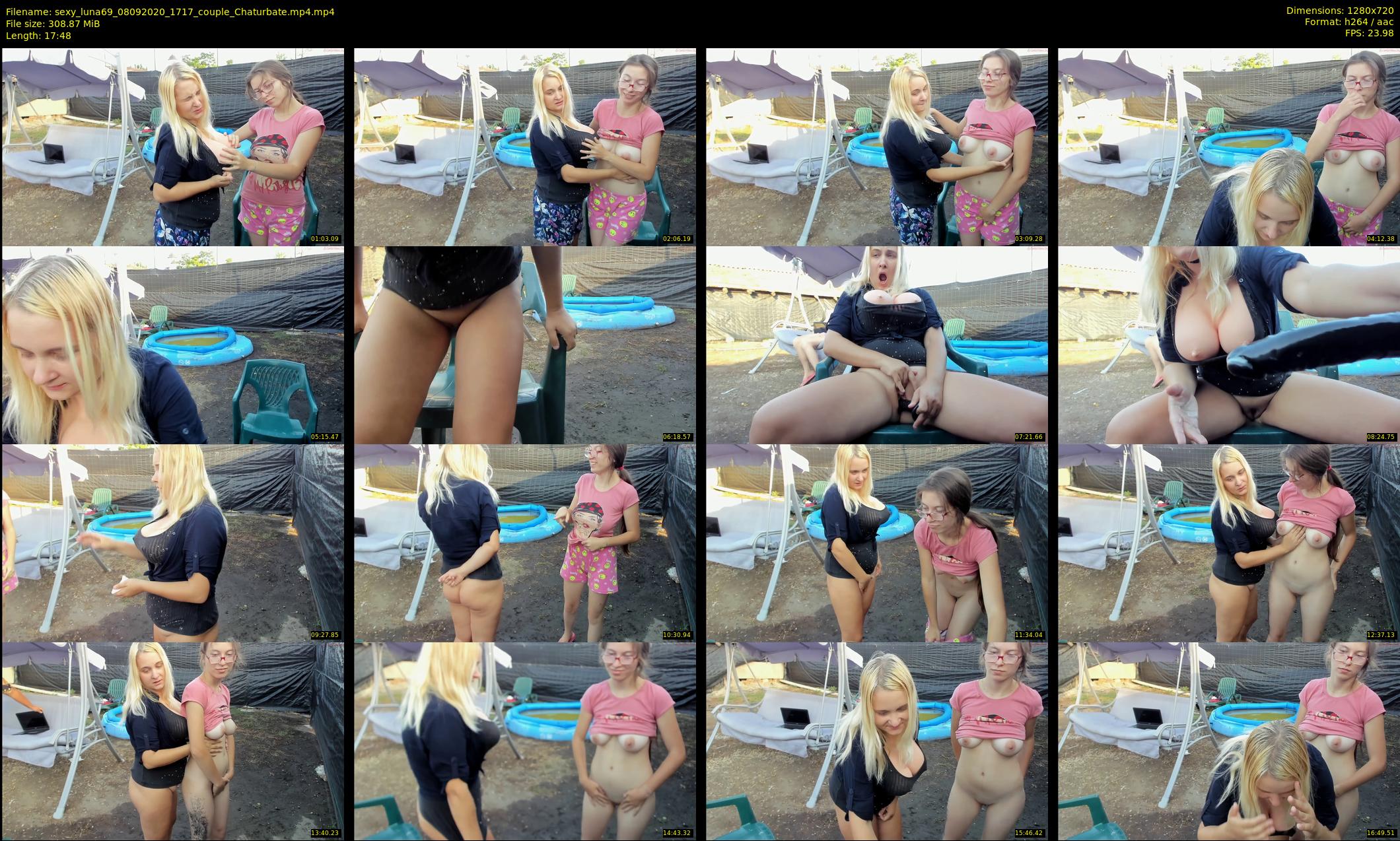 sexy_luna69 — 18 minute Chaturbate couple cam show recording, 720p, Sep 8, 2020