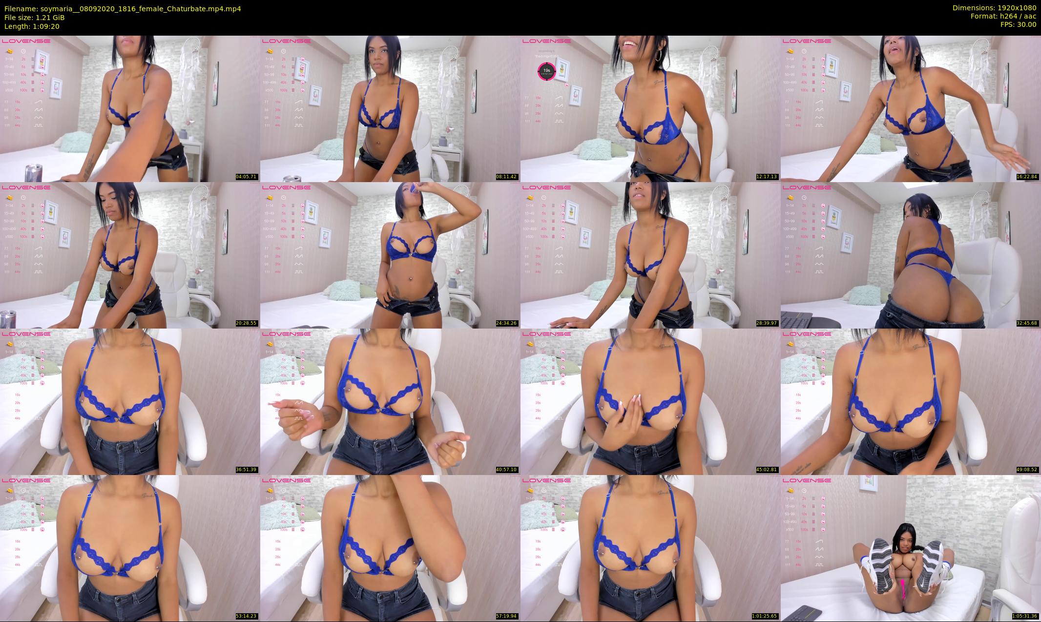 soymaria_ — 70 minute Chaturbate female cam show recording, 1080p, Sep 8, 2020