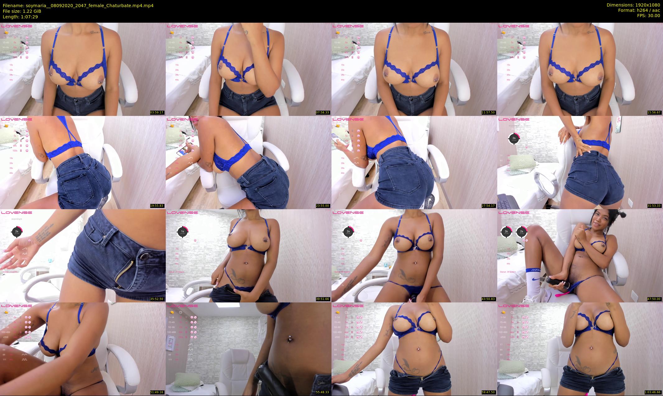 soymaria_ — 68 minute Chaturbate female cam show recording, 1080p, Sep 8, 2020