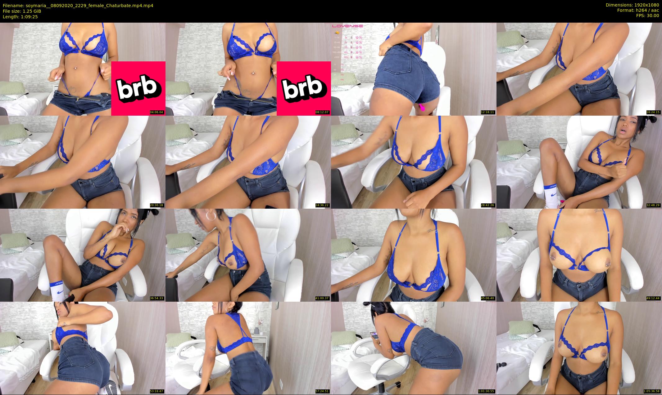 soymaria_ — 70 minute Chaturbate female cam show recording, 1080p, Sep 8, 2020