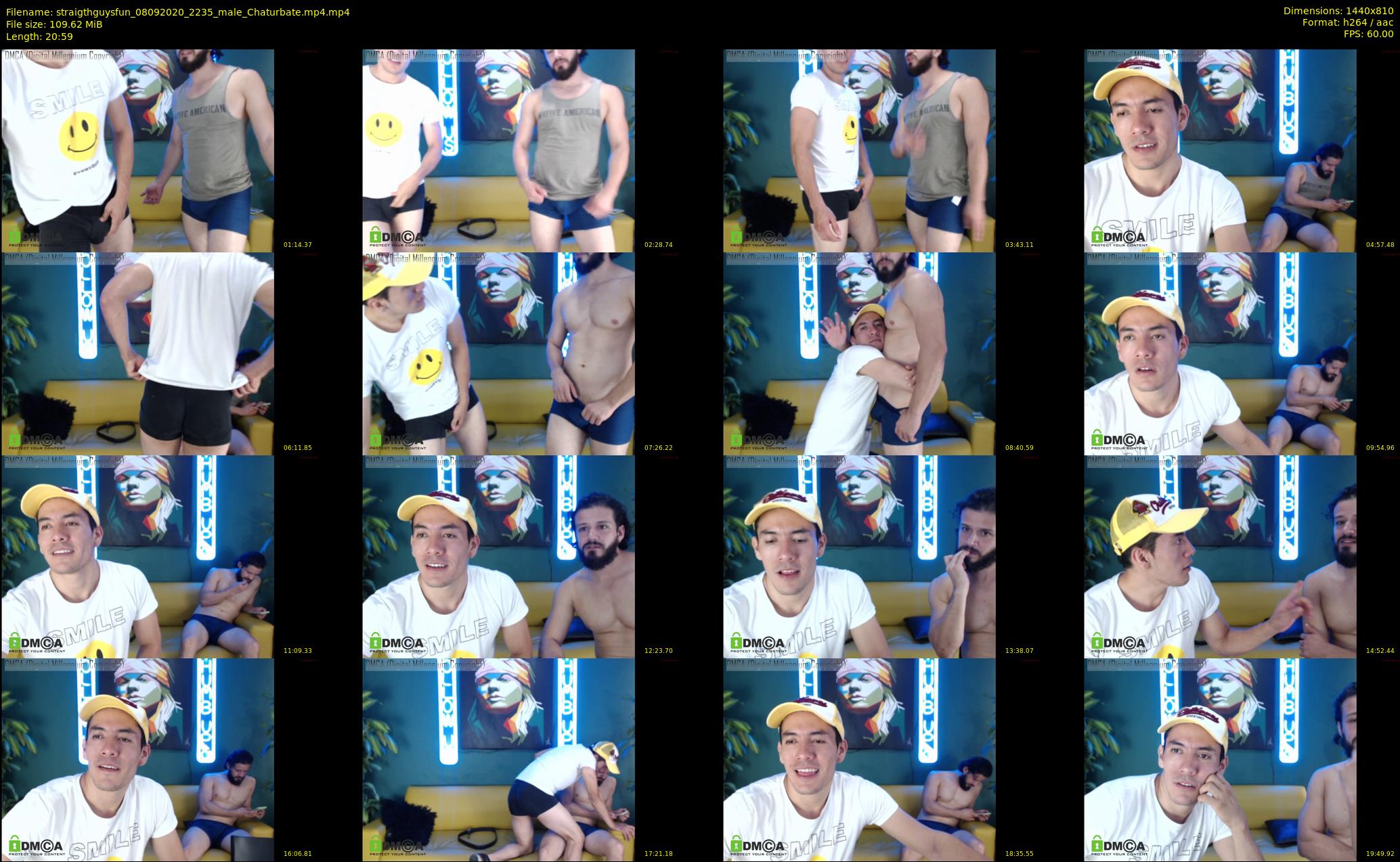 straigthguysfun — 21 minute Chaturbate male cam show recording, 720p, Sep 8, 2020