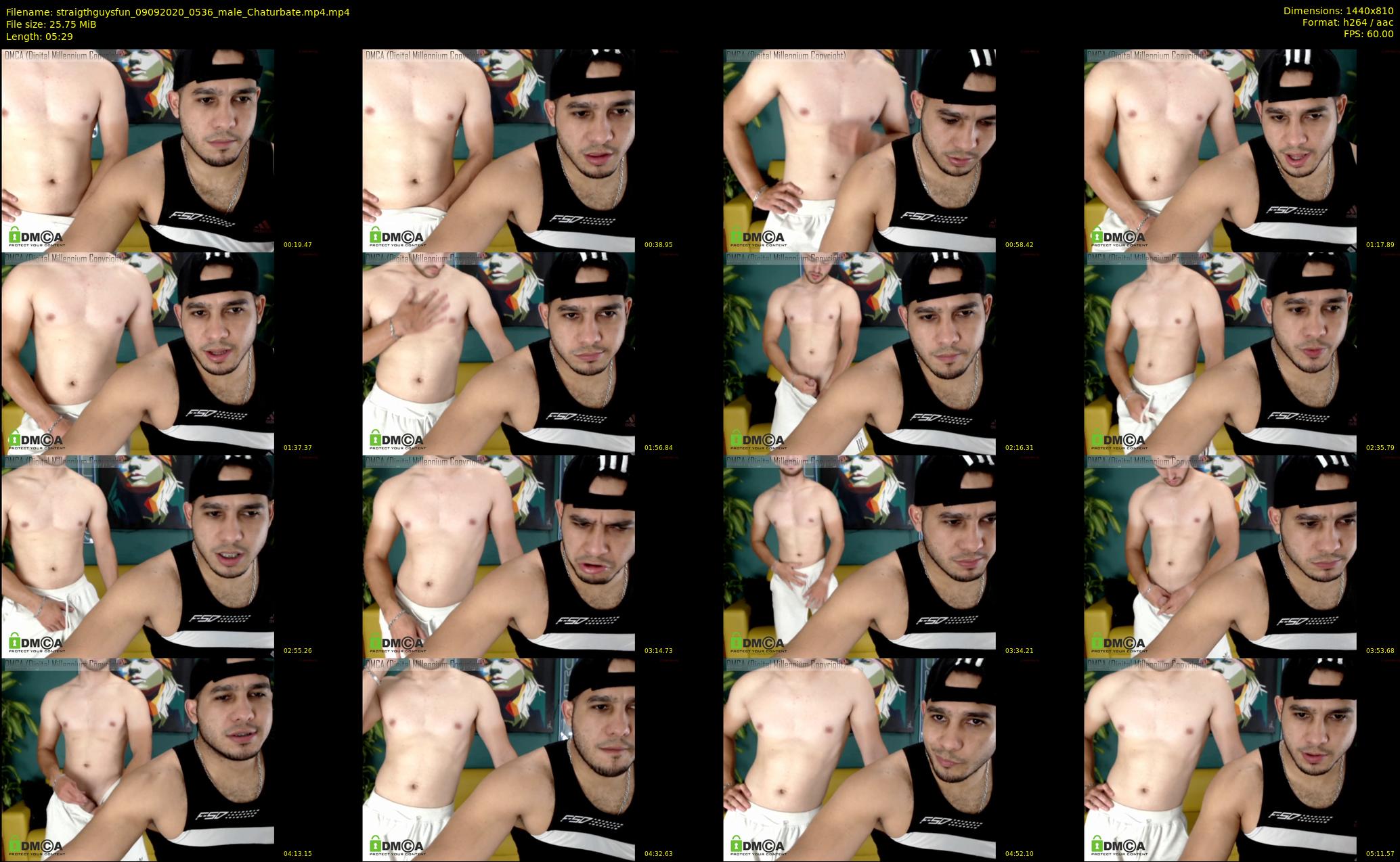 straigthguysfun — 6 minute Chaturbate male cam show recording, 720p, Sep 9, 2020