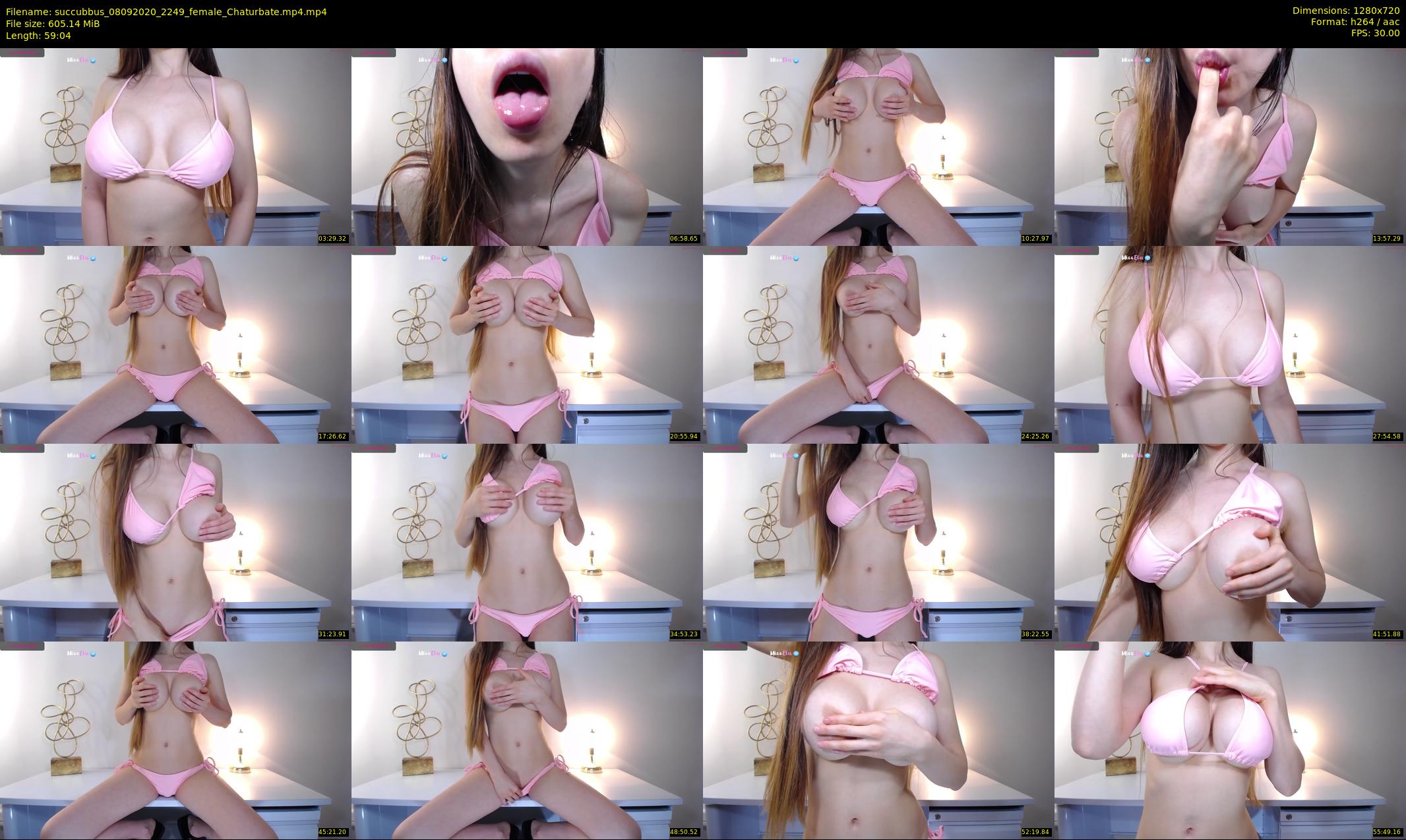 succubbus — 60 minute Chaturbate female cam show recording, 720p, Sep 8, 2020