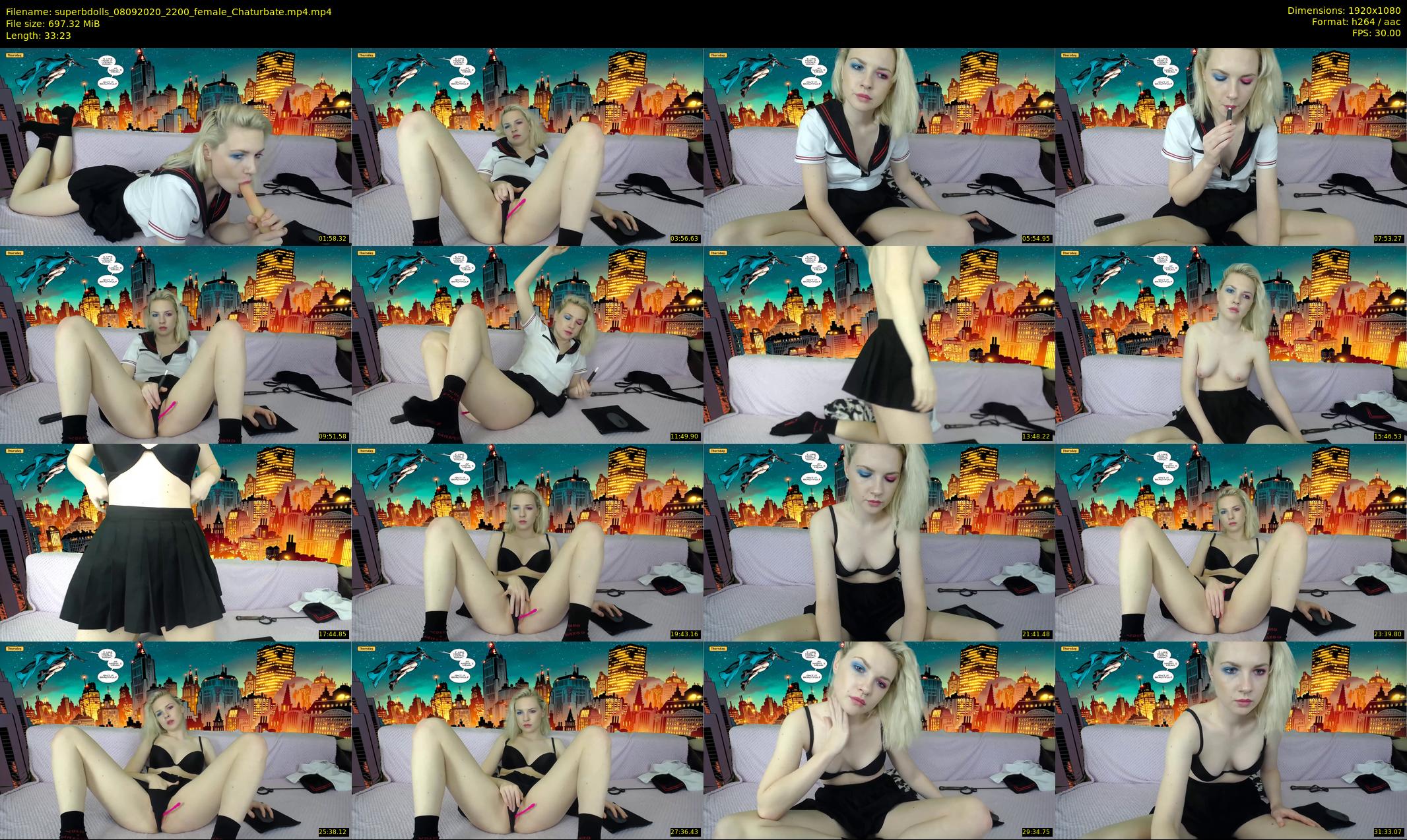 superbdolls — 34 minute Chaturbate couple cam show recording, 1080p, Sep 8, 2020