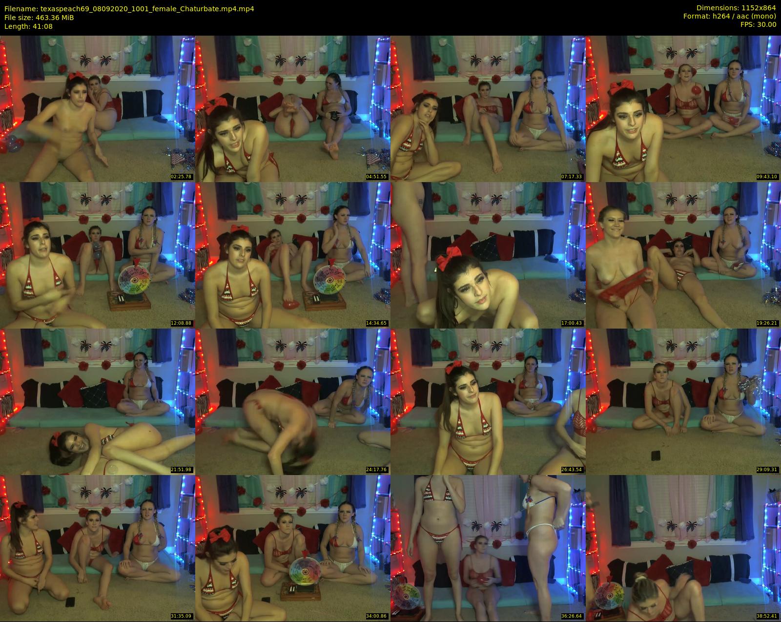 texaspeach69 — 42 minute Chaturbate female cam show recording, 720p, Sep 8, 2020