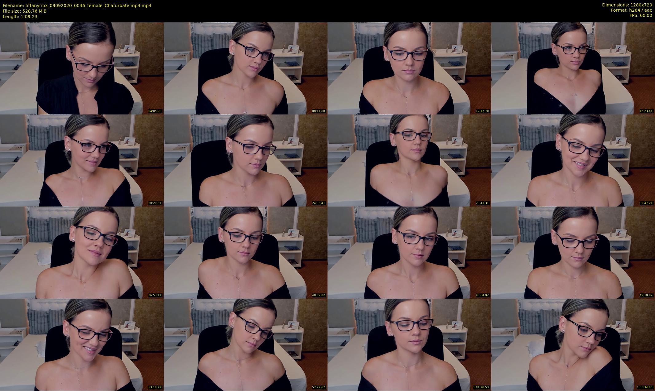 tiffanyriox — 70 minute Chaturbate female cam show recording, 720p, Sep 9, 2020