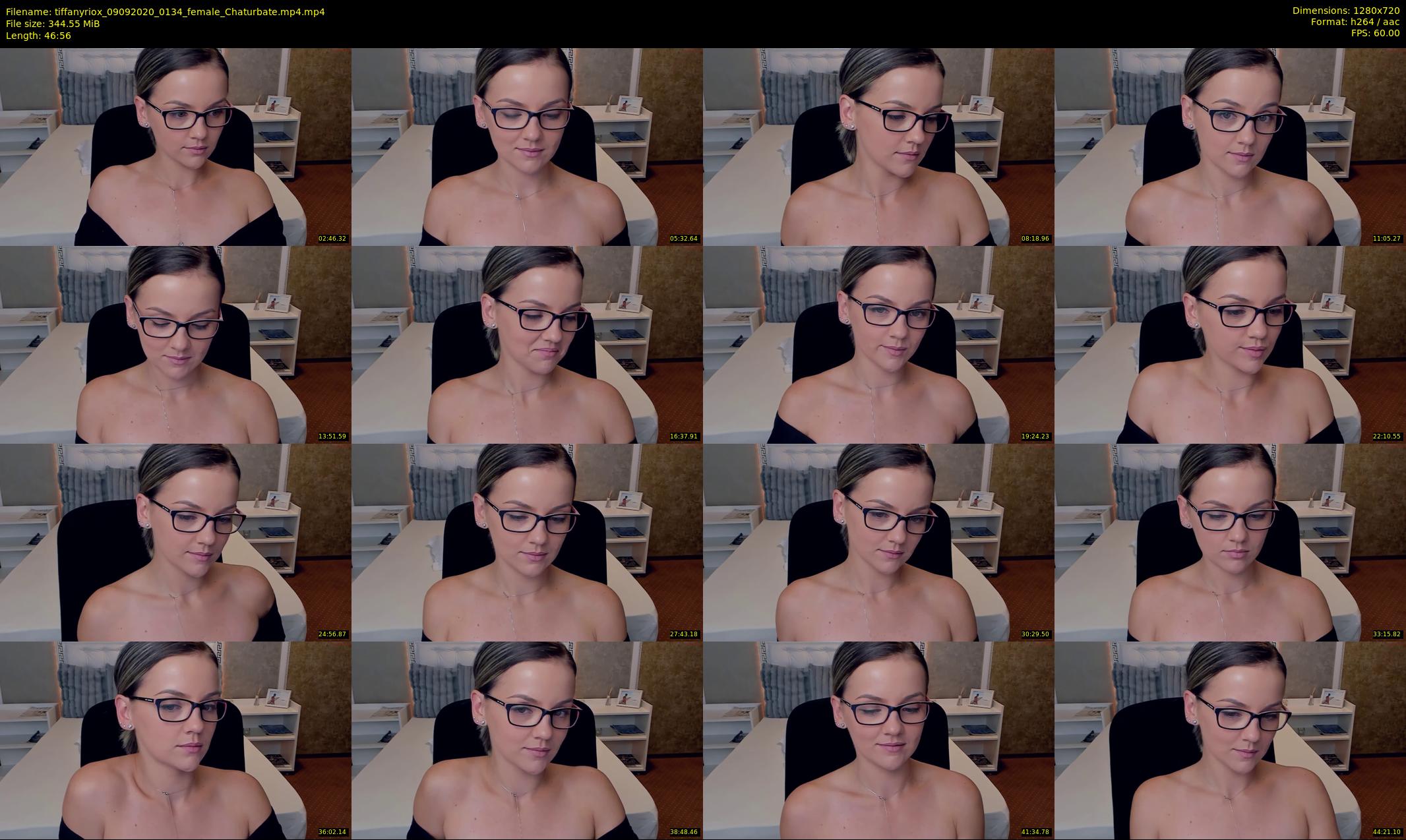 tiffanyriox — 47 minute Chaturbate female cam show recording, 720p, Sep 9, 2020