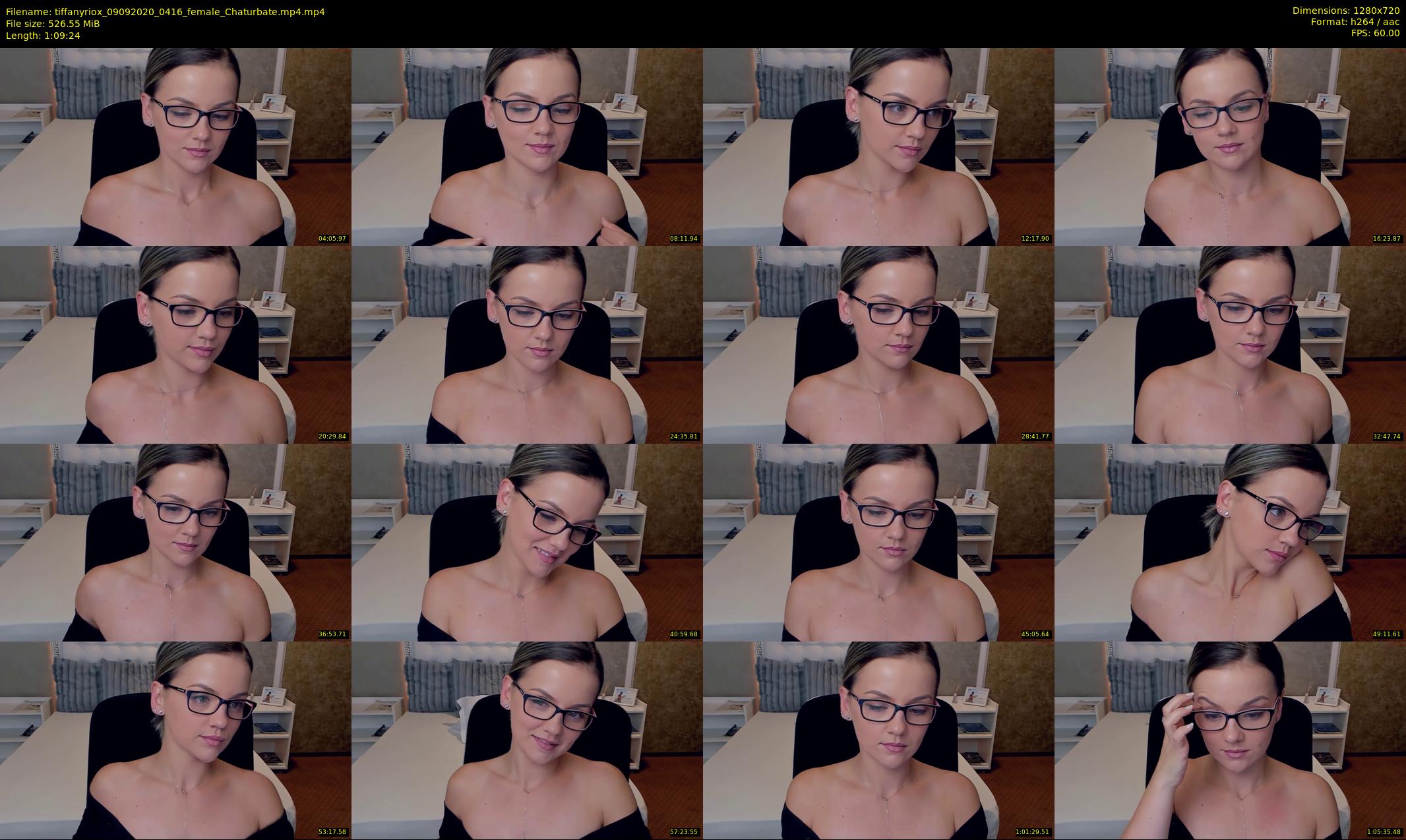tiffanyriox — 70 minute Chaturbate female cam show recording, 720p, Sep 9, 2020