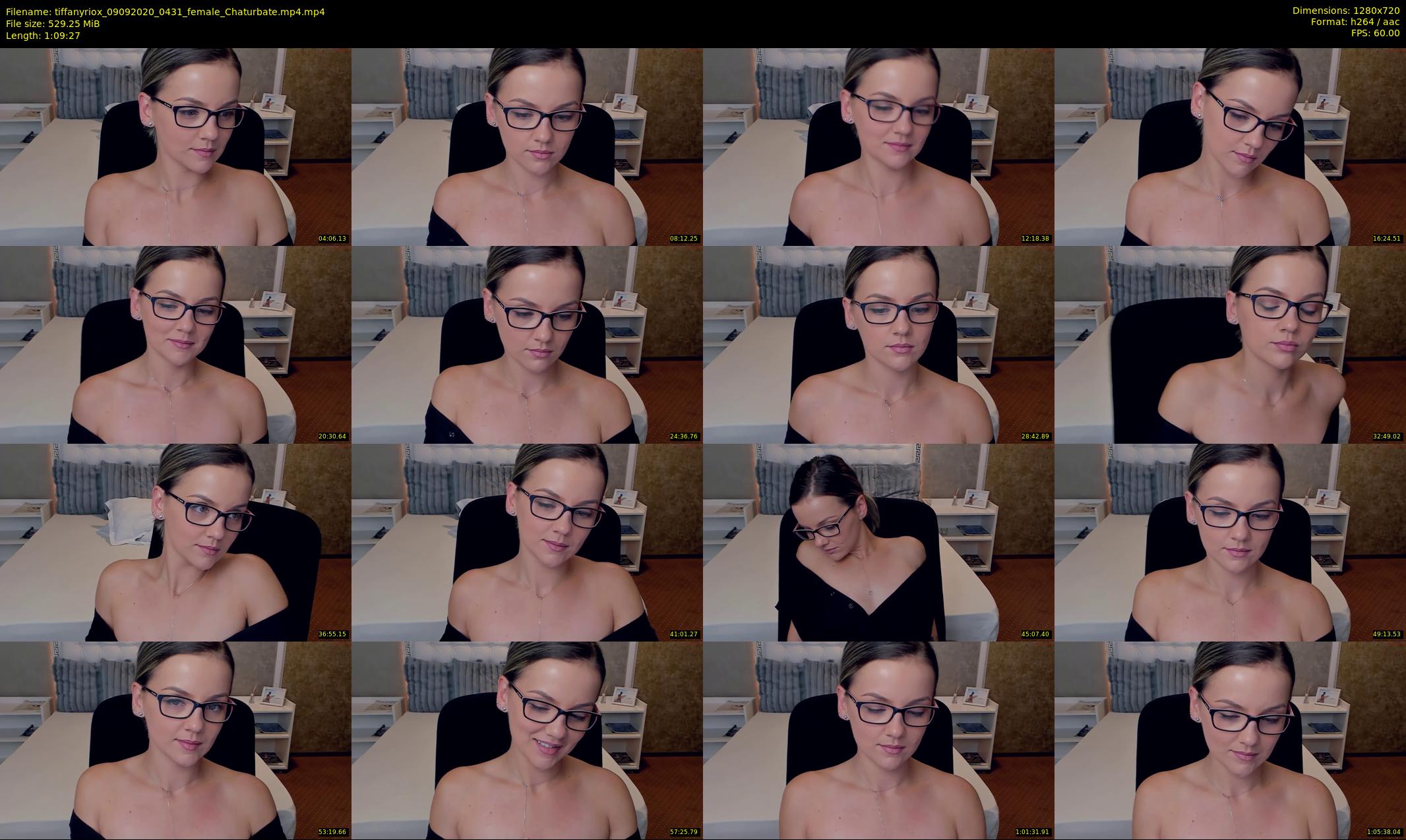 tiffanyriox — 70 minute Chaturbate female cam show recording, 720p, Sep 9, 2020