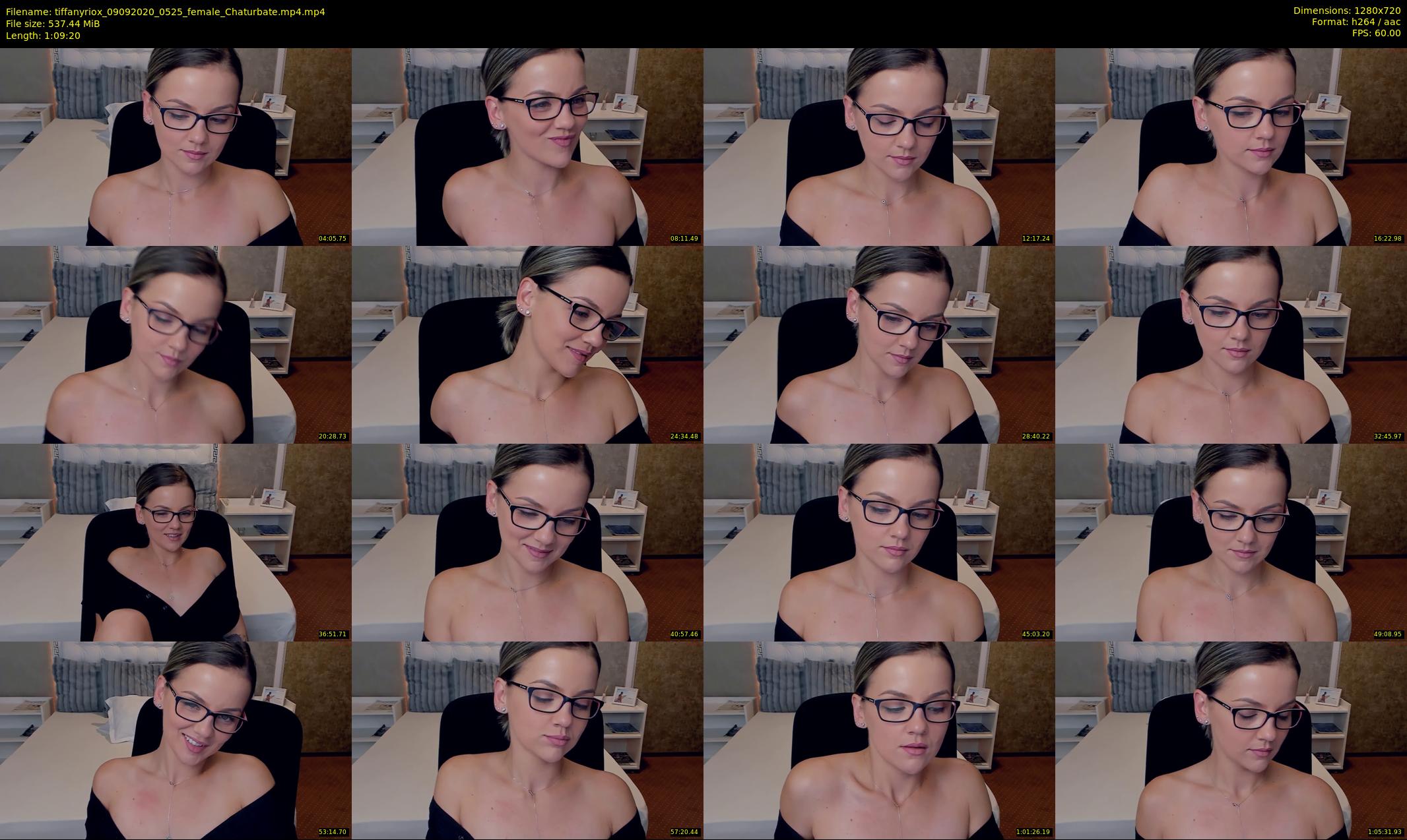 tiffanyriox — 70 minute Chaturbate female cam show recording, 720p, Sep 9, 2020