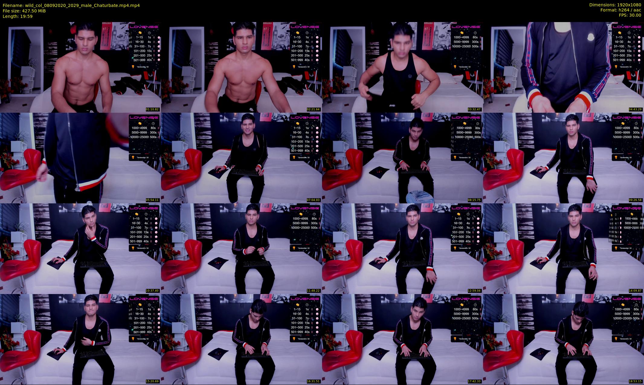 wild_col — 20 minute Chaturbate male cam show recording, 1080p, Sep 8, 2020