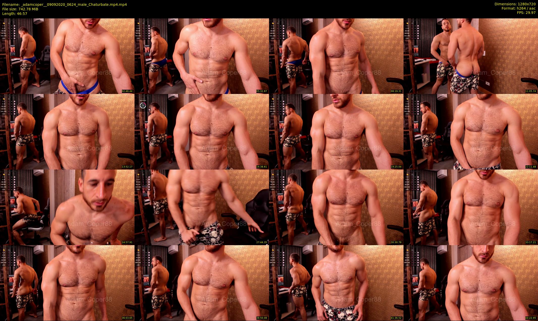 _adamcoper_ — 47 minute Chaturbate male cam show recording, 720p, Sep 9, 2020