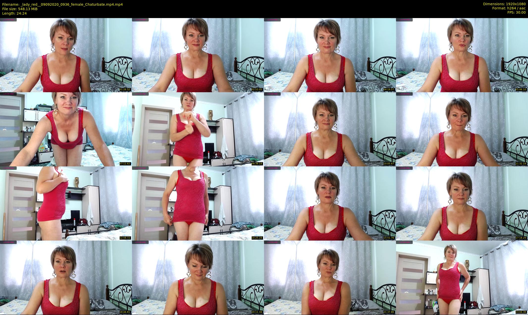 _lady_red_ — 25 minute Chaturbate female cam show recording, 1080p, Sep 9, 2020