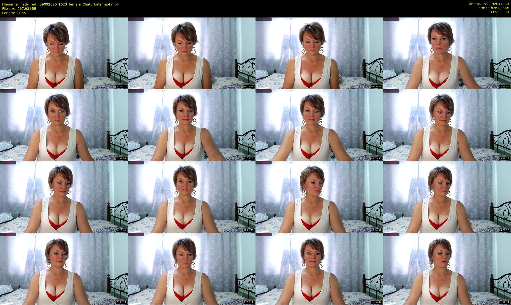 _lady_red_ — 12 minute Chaturbate female cam show recording, 1080p, Sep 9, 2020