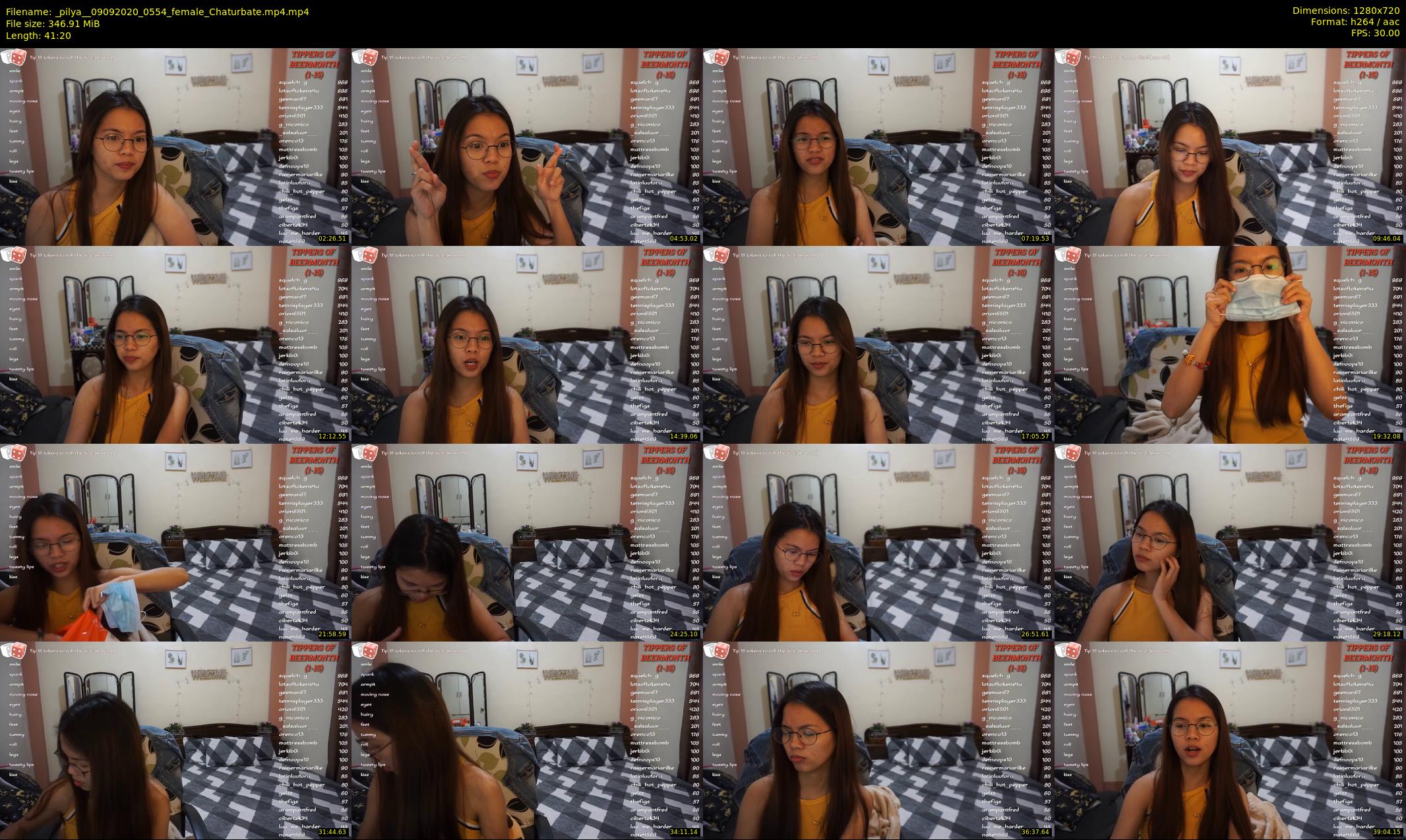 _pilya_ — 42 minute Chaturbate female cam show recording, 720p, Sep 9, 2020