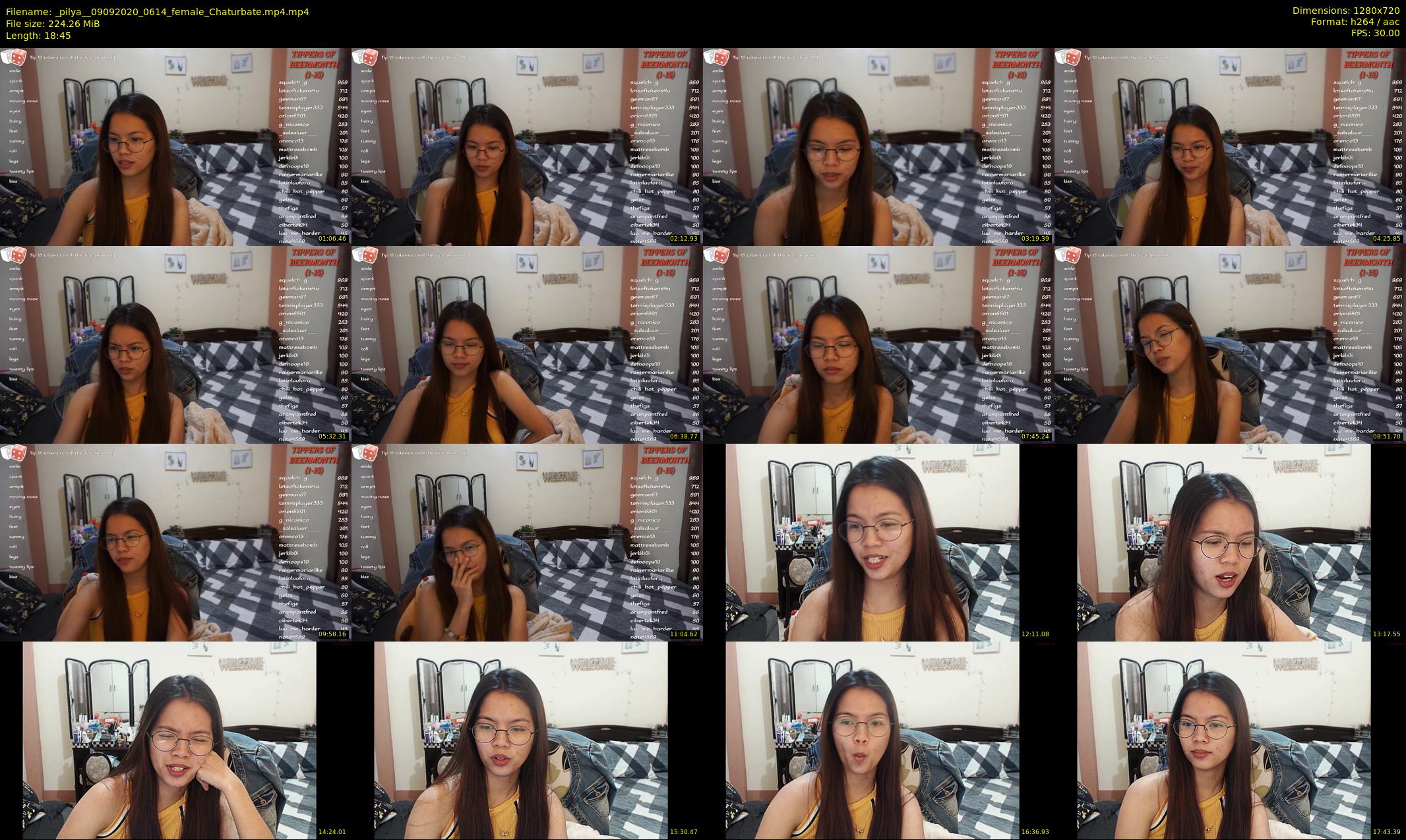 _pilya_ — 19 minute Chaturbate female cam show recording, 720p, Sep 9, 2020