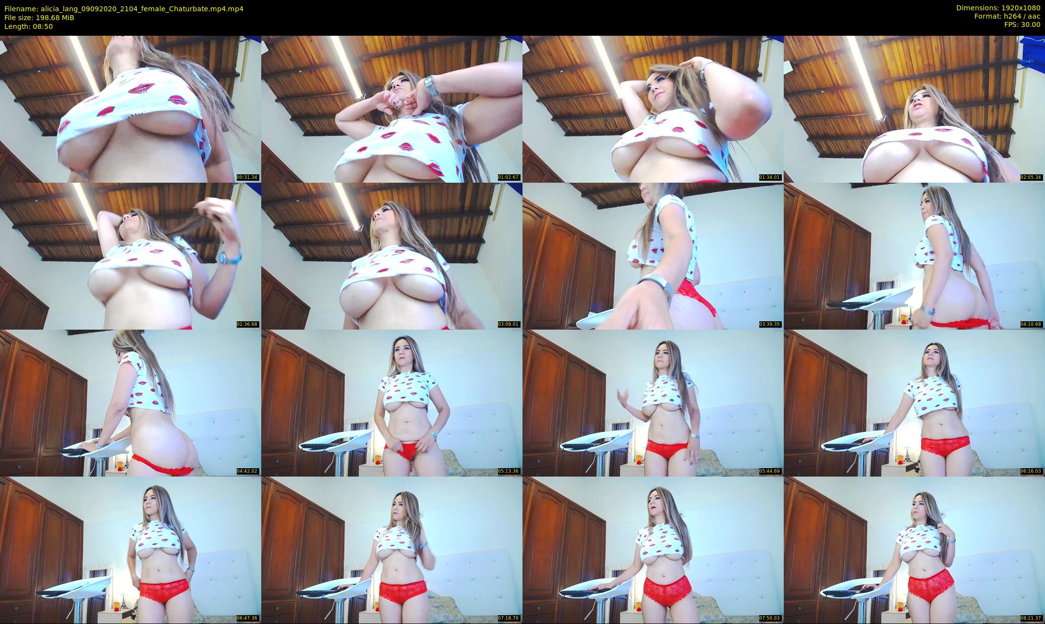 alicia_lang — 9 minute Chaturbate female cam show recording, 1080p, Sep 9, 2020