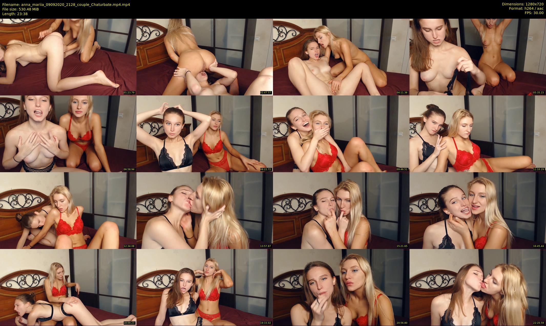 anna_mariia — 24 minute Chaturbate couple cam show recording, 720p, Sep 9, 2020
